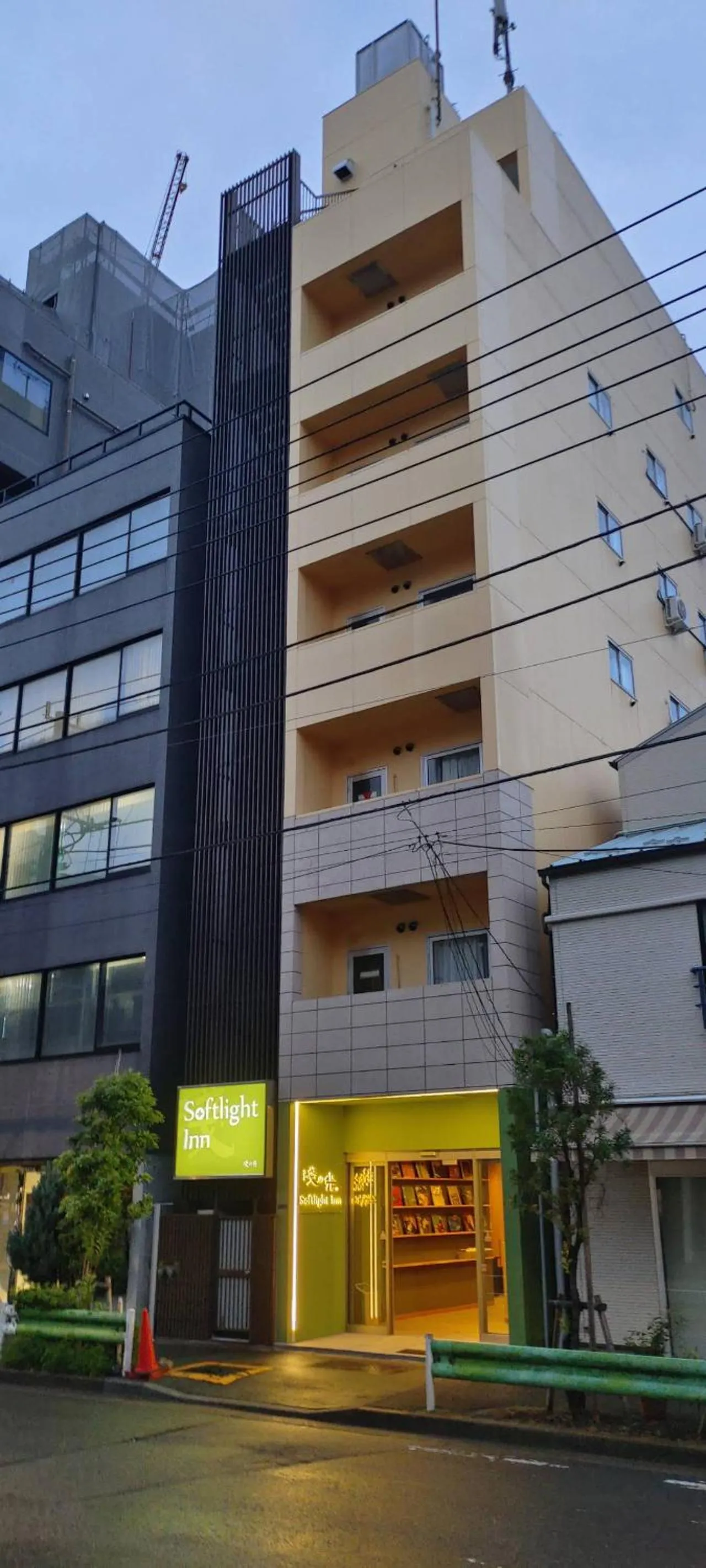 Property building in Softlight Inn Asakusa Tokyo