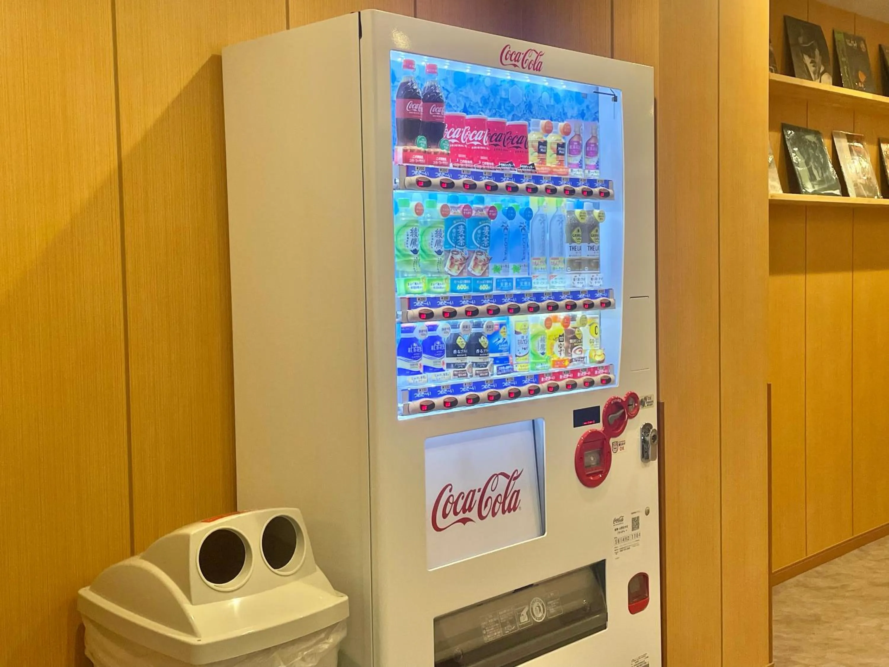 vending machine in Softlight Inn Asakusa Tokyo