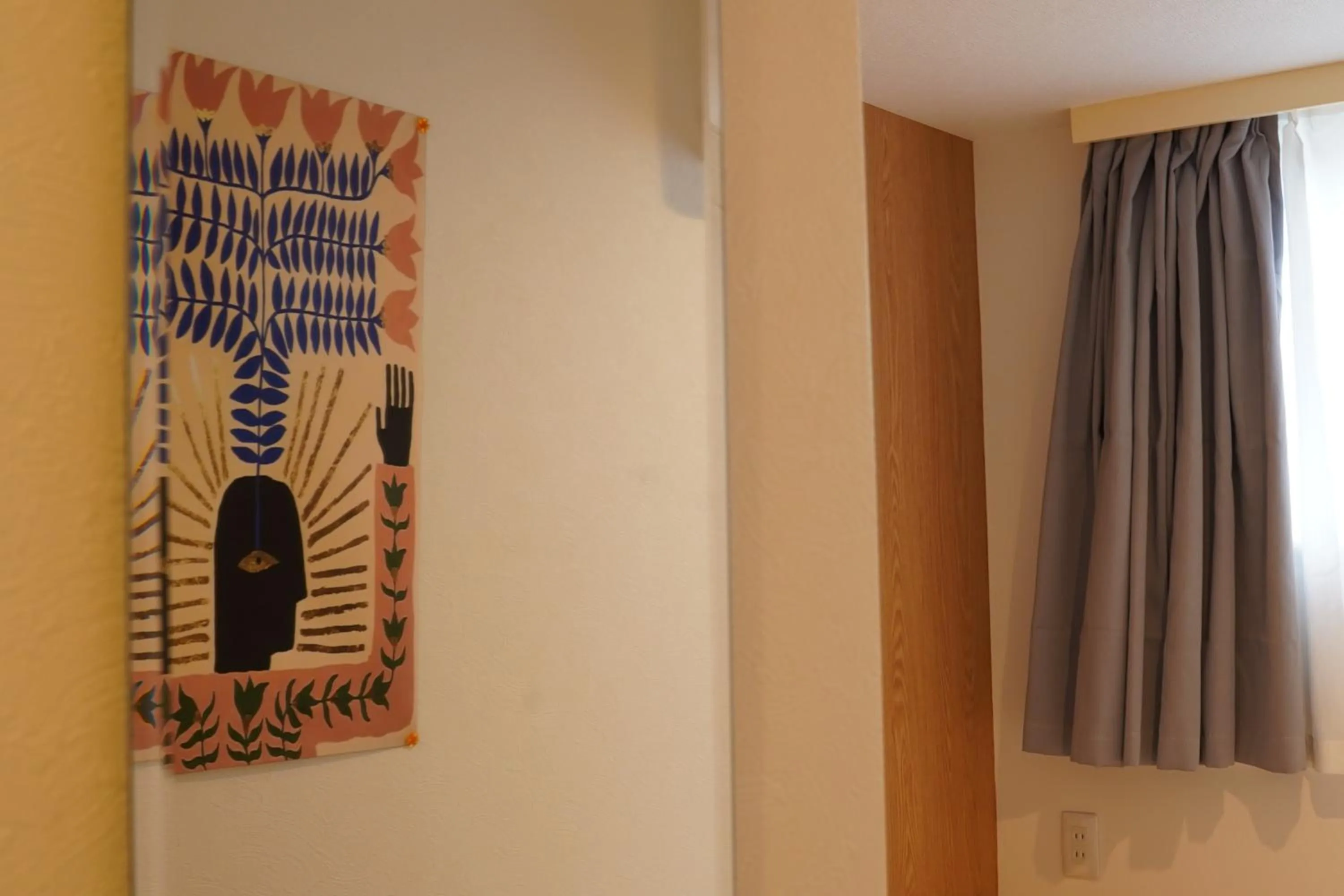 Decorative detail in Softlight Inn Asakusa Tokyo