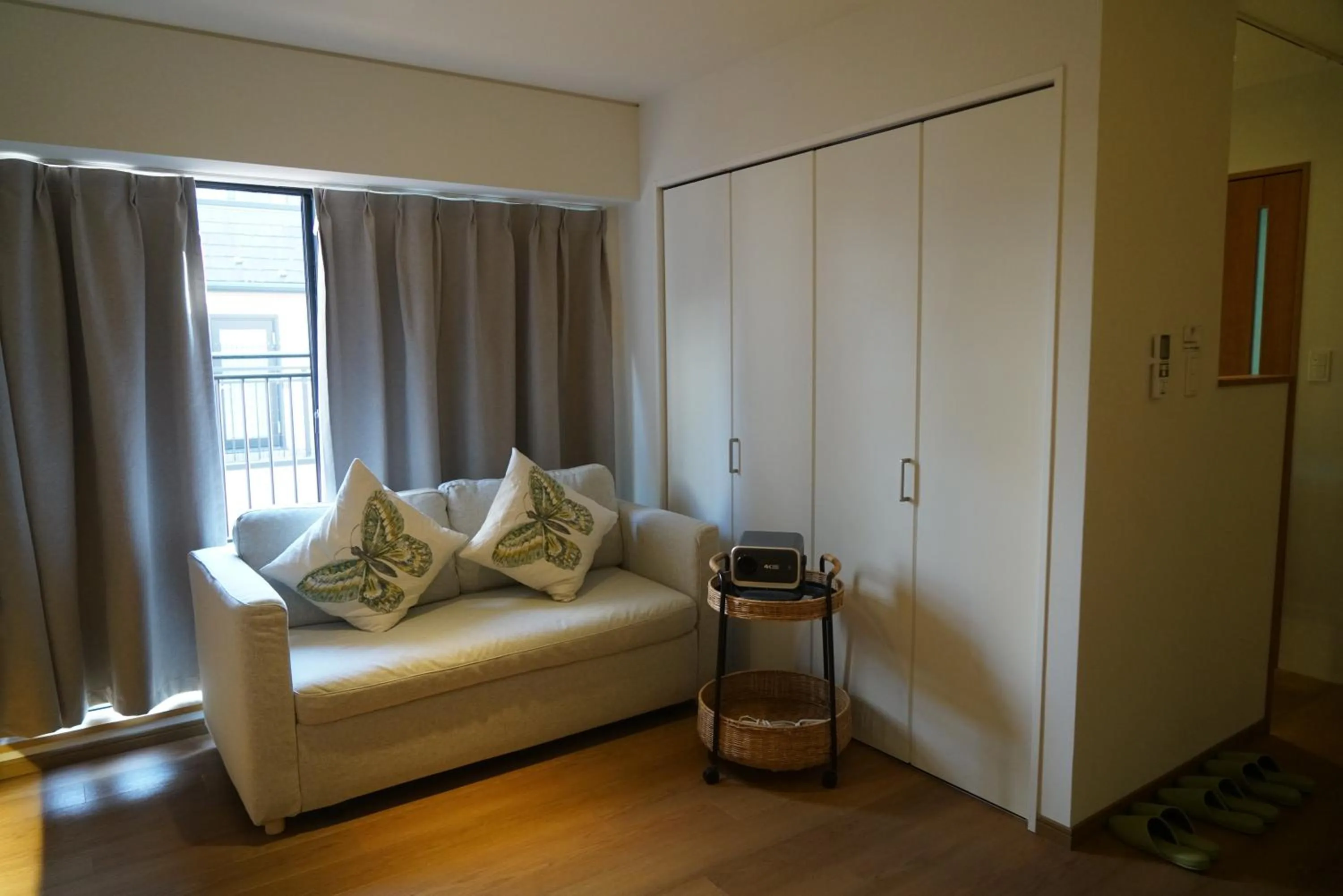 Living room, Bed in Softlight Inn Asakusa Tokyo