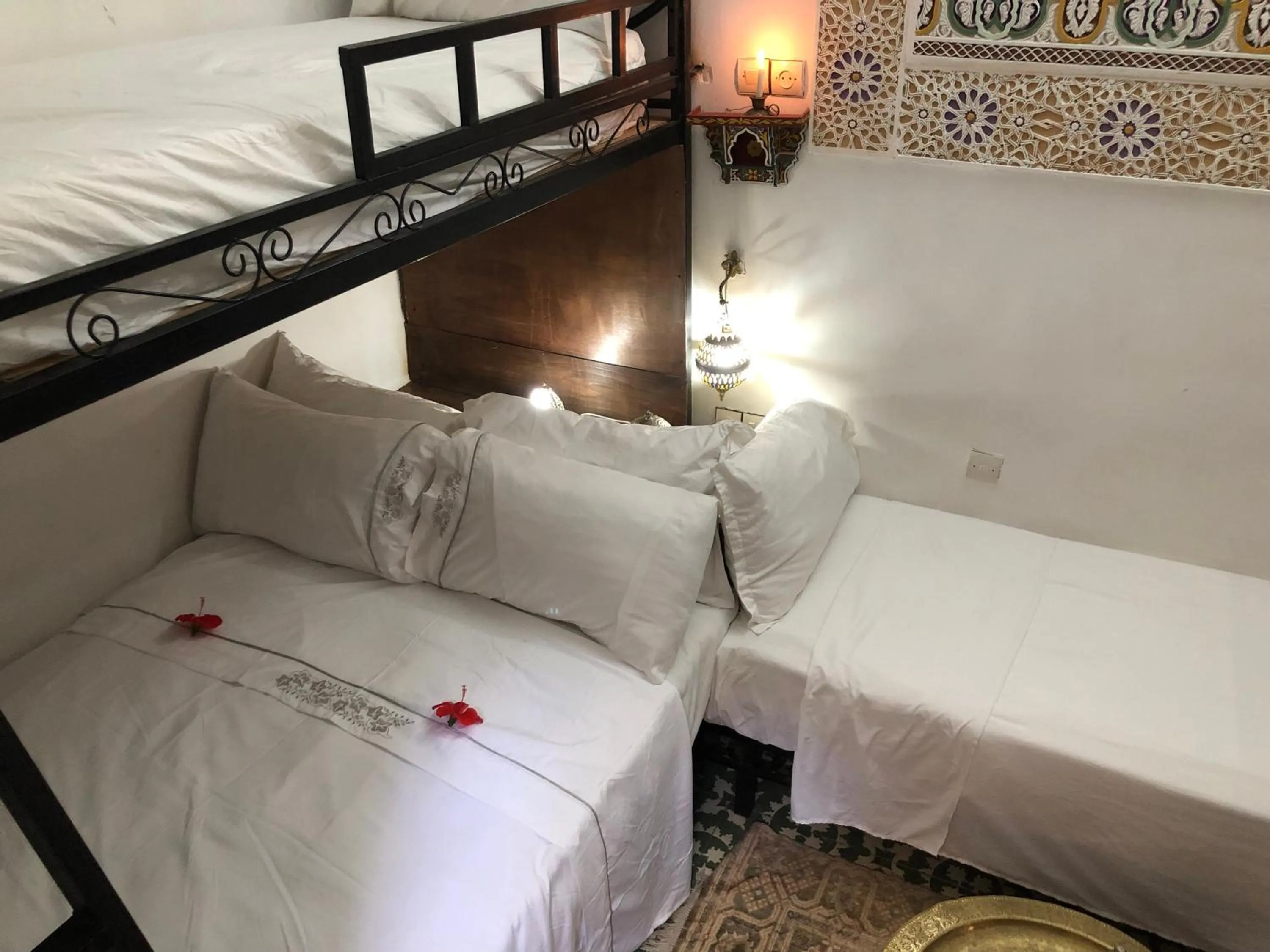 Bed in Dar Lalla Wafae