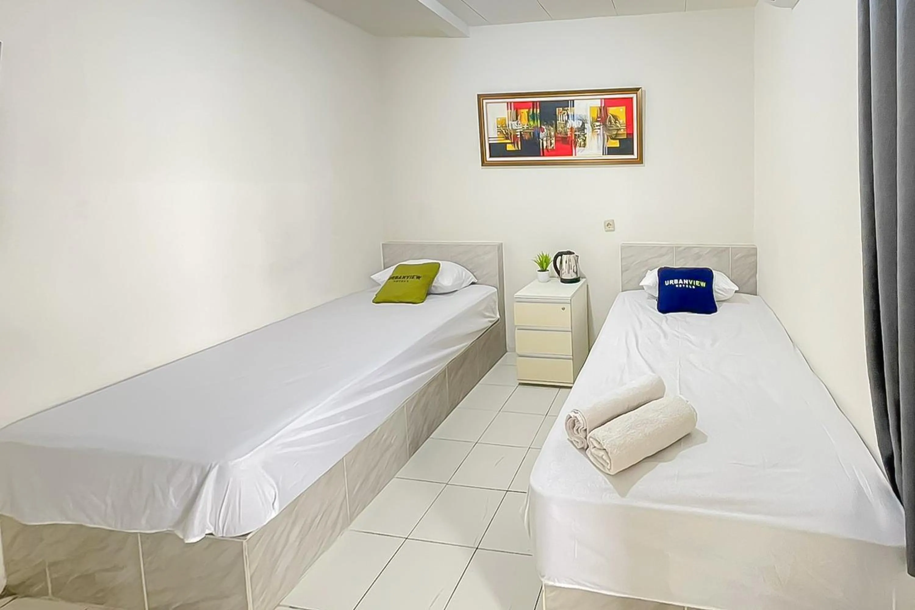 Bedroom, Bed in Urbanview Grey CSB Mall Cirebon