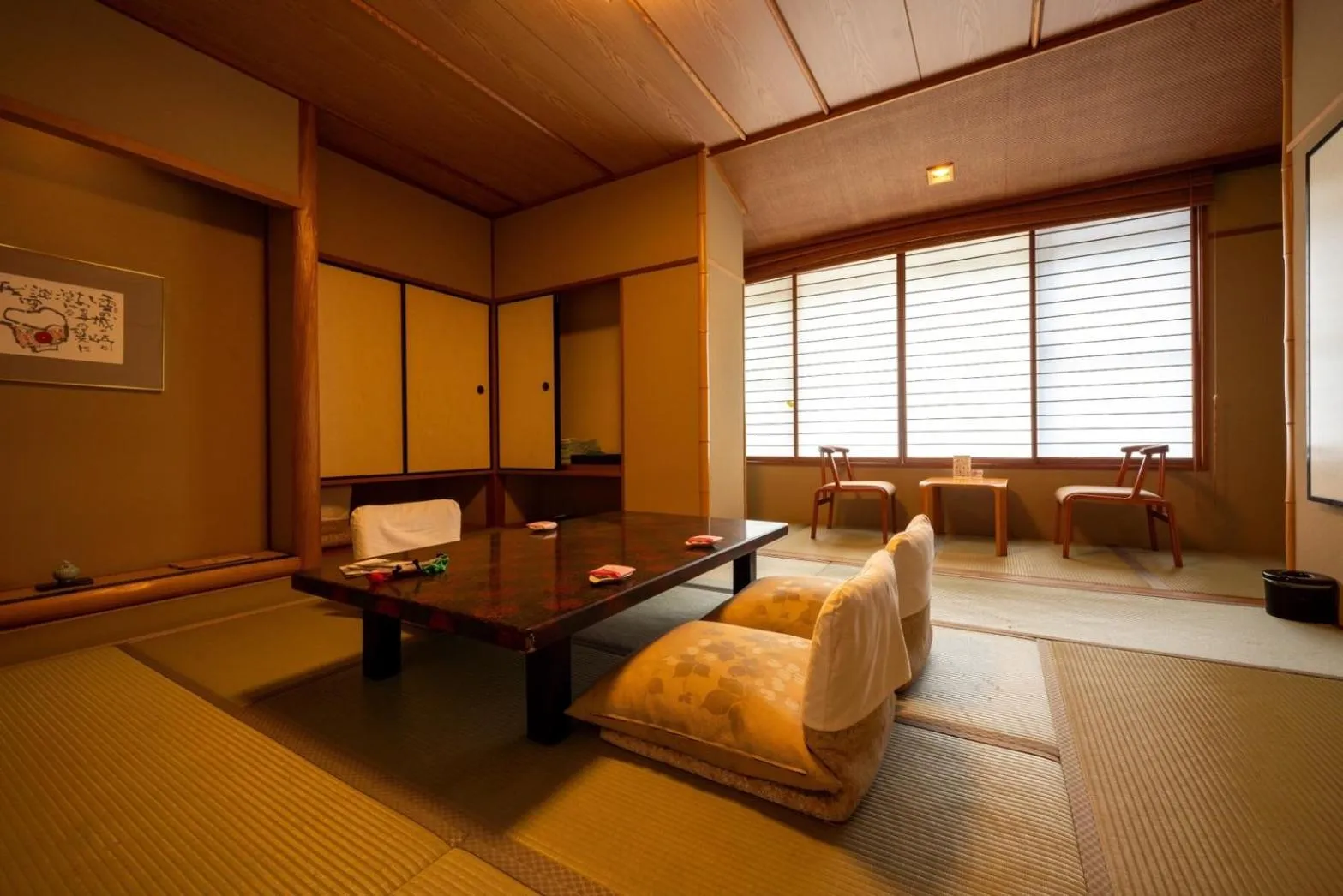 Photo of the whole room in Kinosakinoyado Ryokufukaku