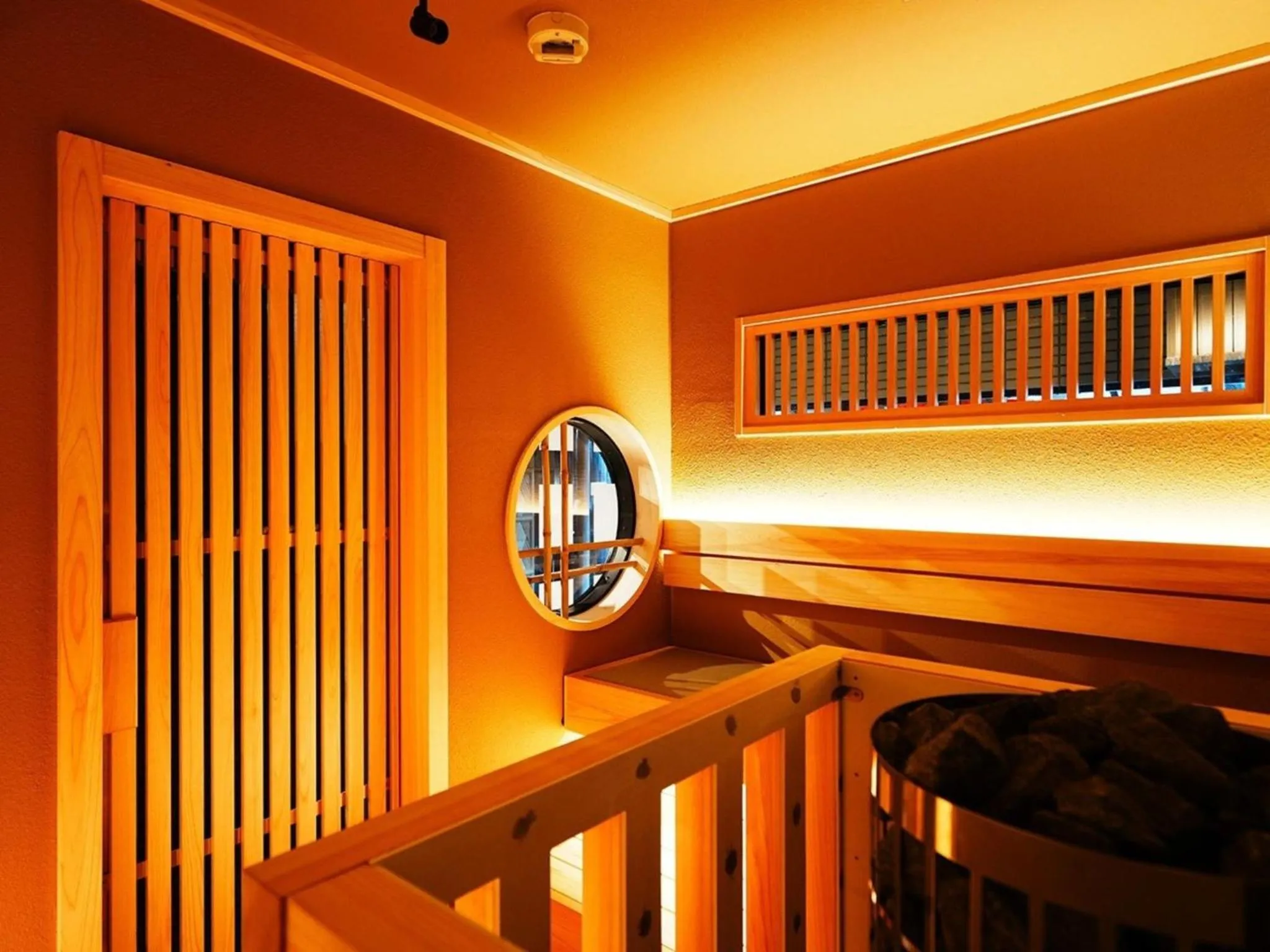 Sauna in Kinosakinoyado Ryokufukaku