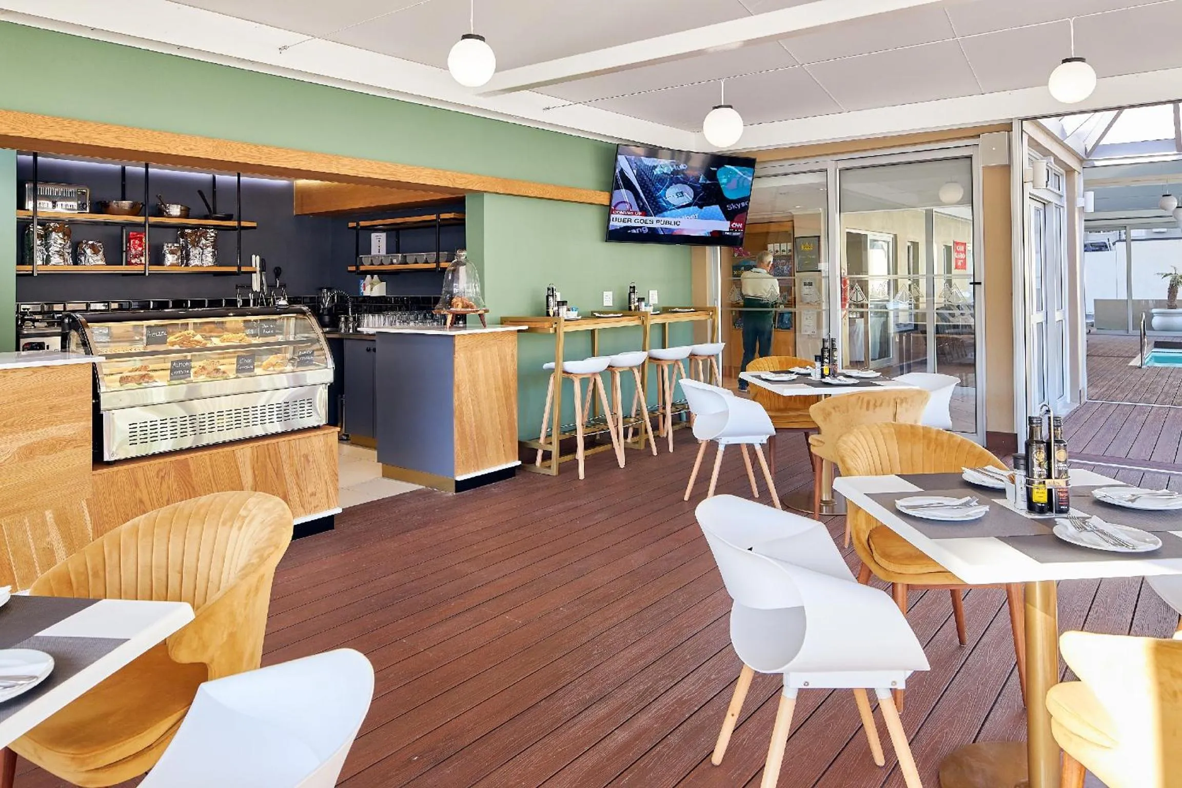 Communal lounge/ TV room in First Group Mount Sierra