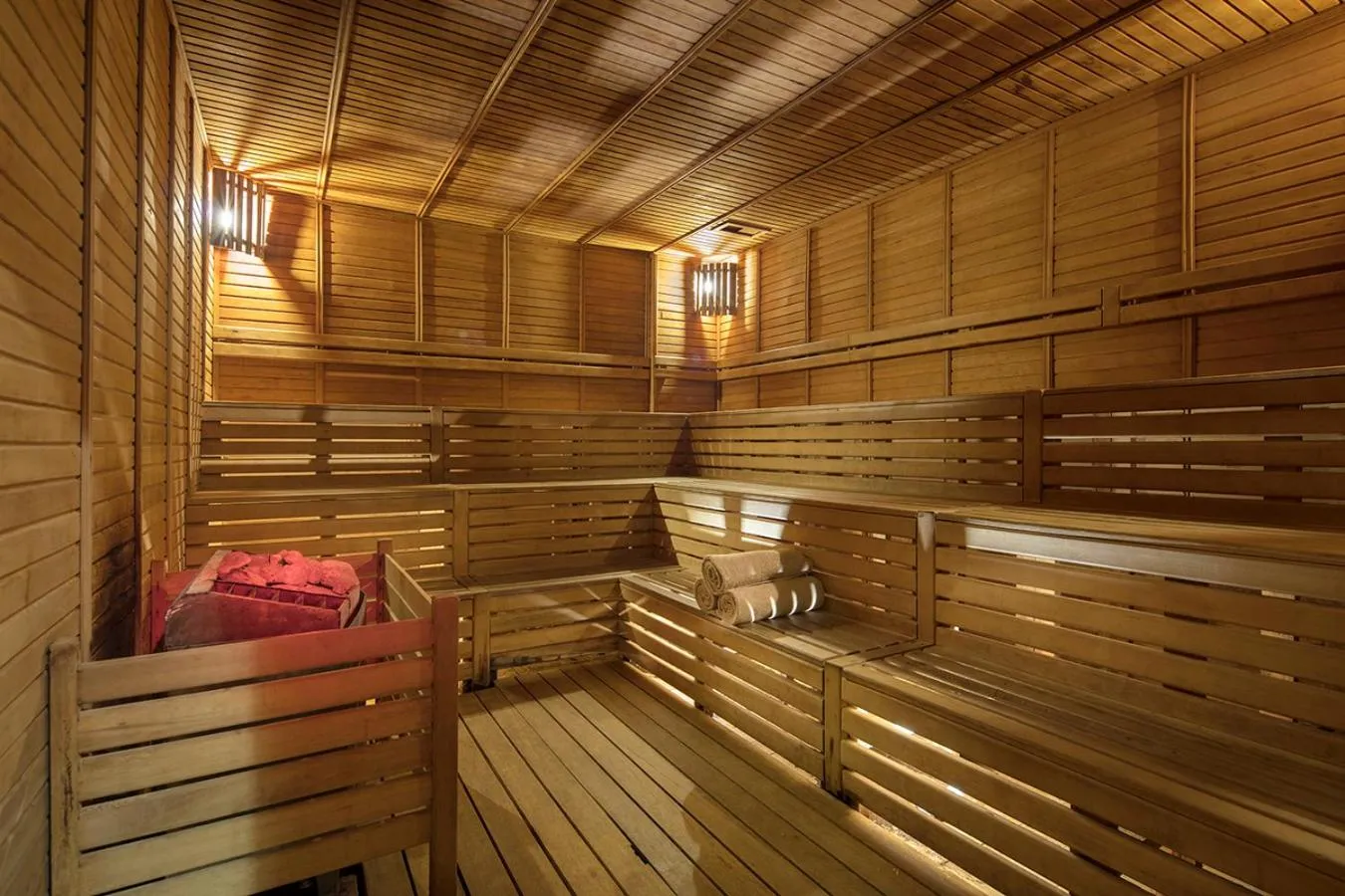 Sauna in Grand Ring Hotel