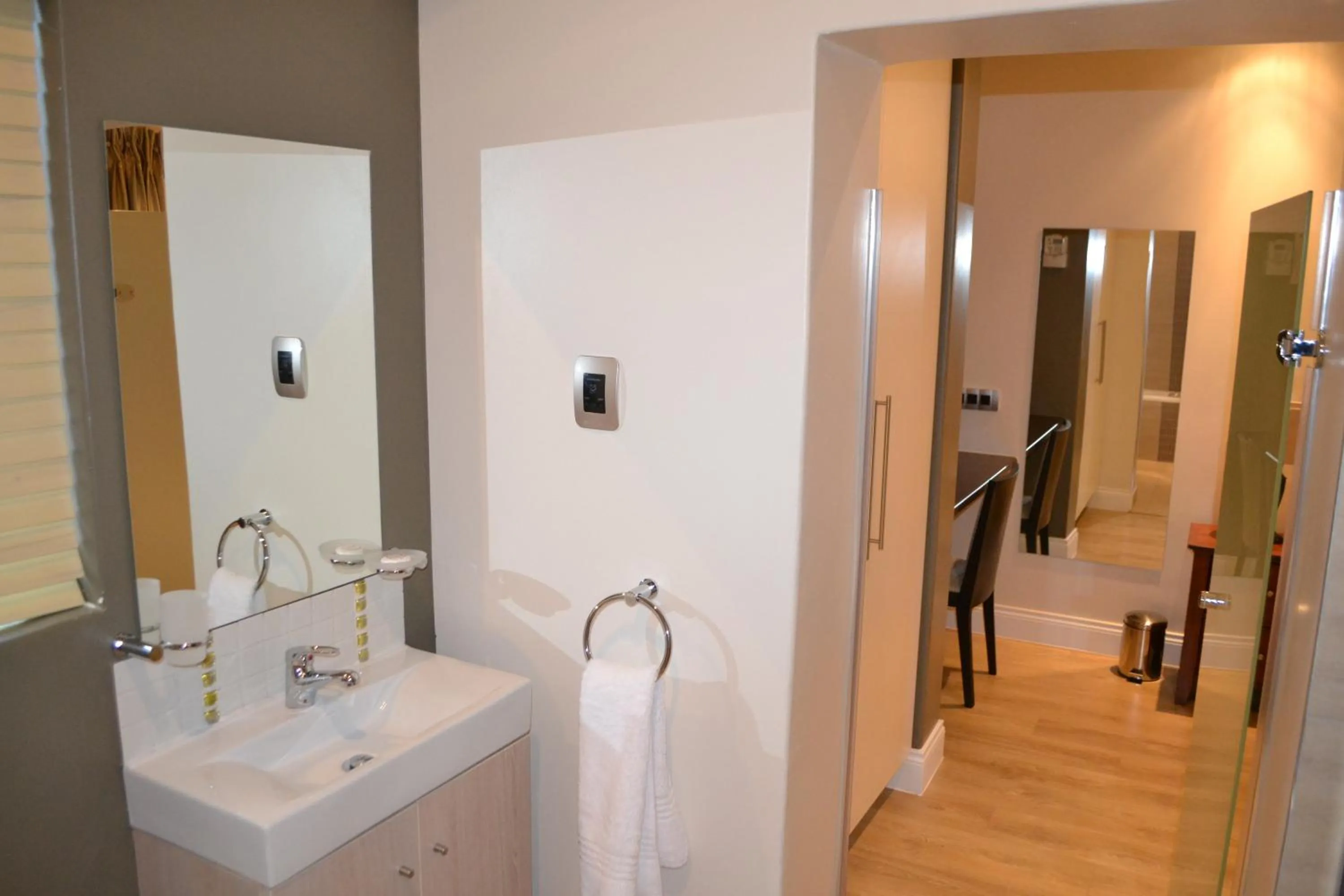 Bathroom in The Haystack On Homestead