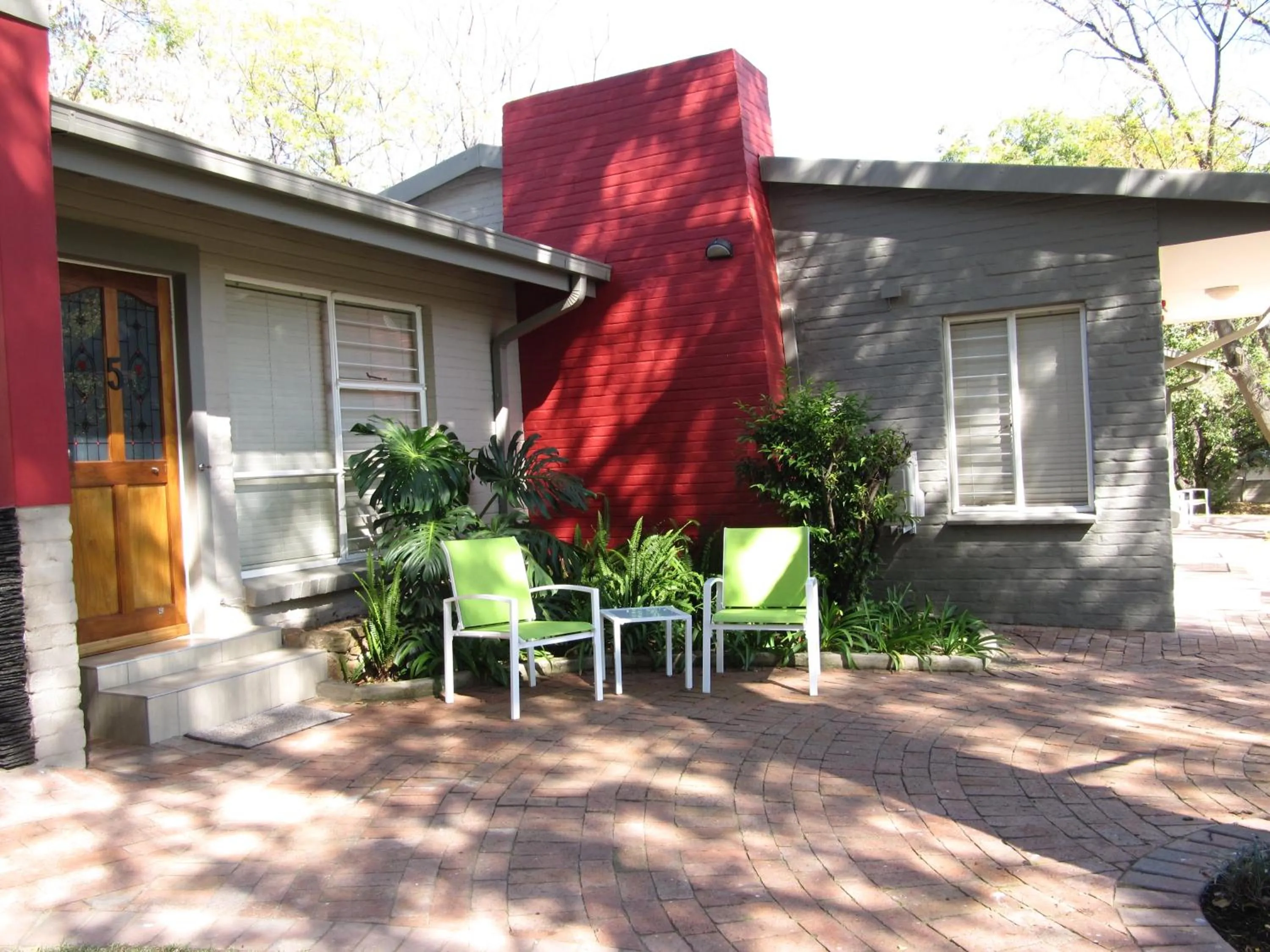 Patio in The Haystack On Homestead