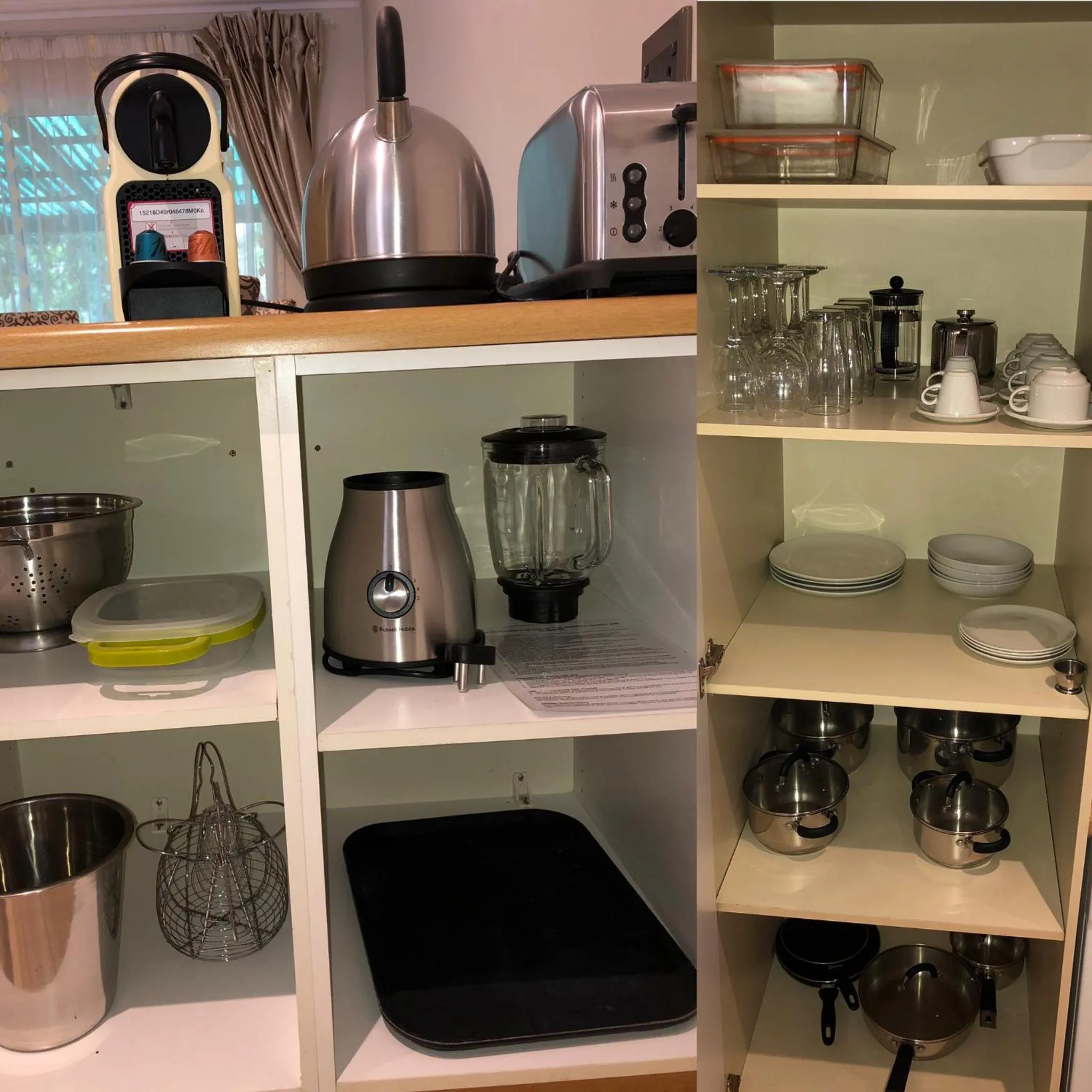 Kitchen or kitchenette in The Haystack On Homestead