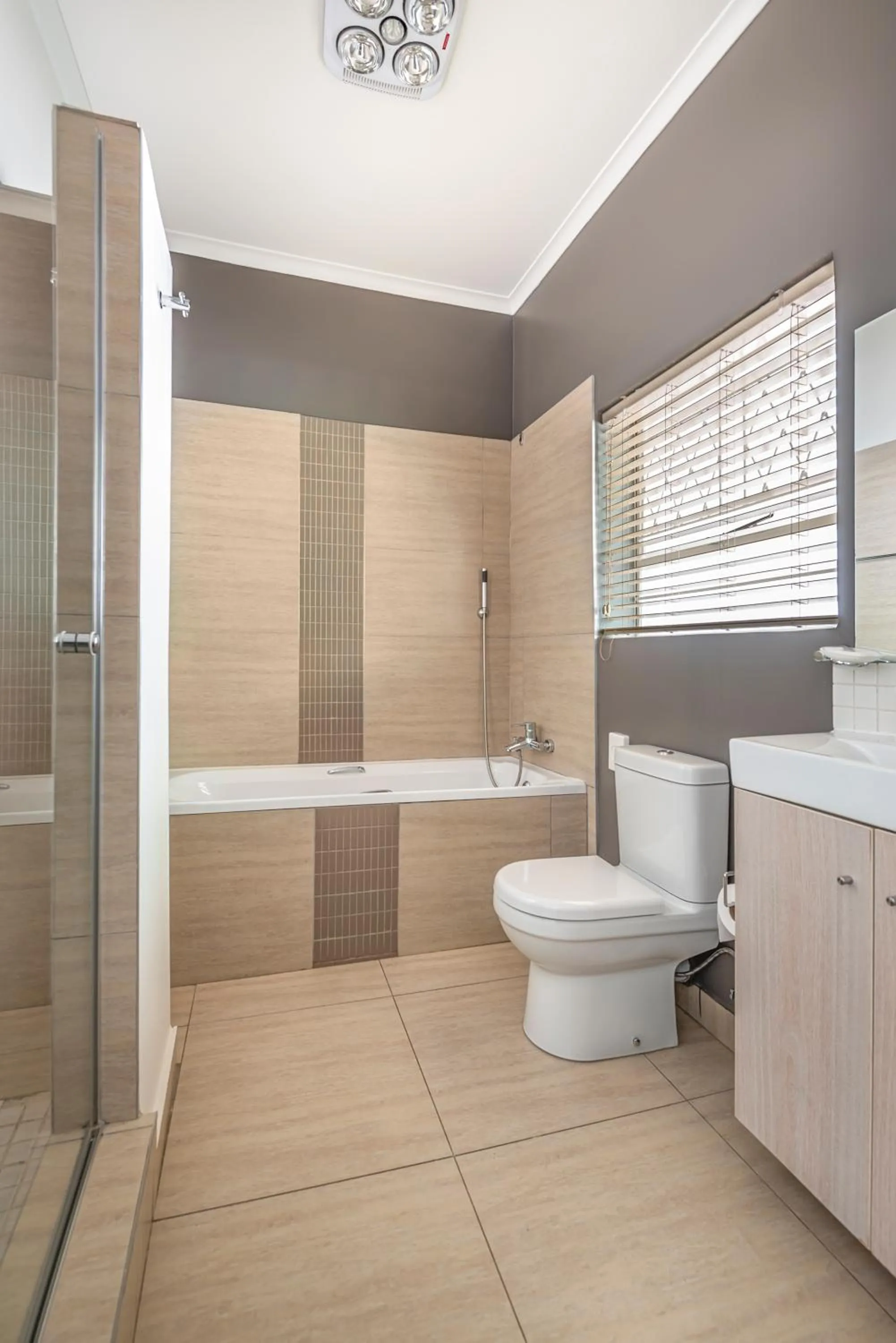 Bathroom in The Haystack On Homestead