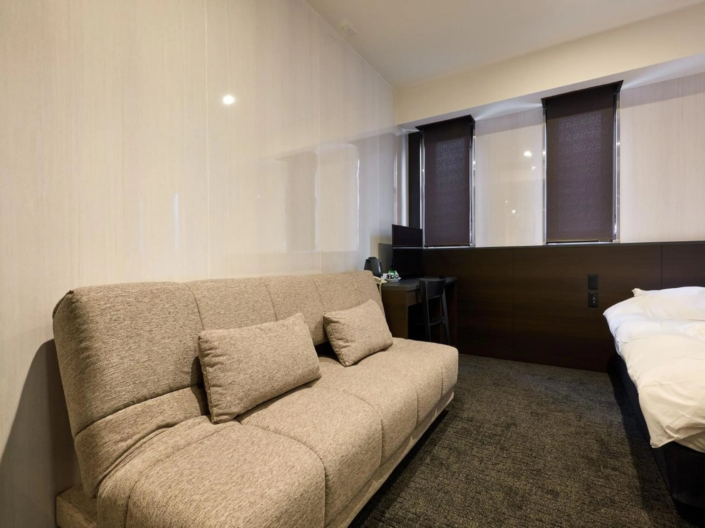 Bed in Hotel Wakamizu