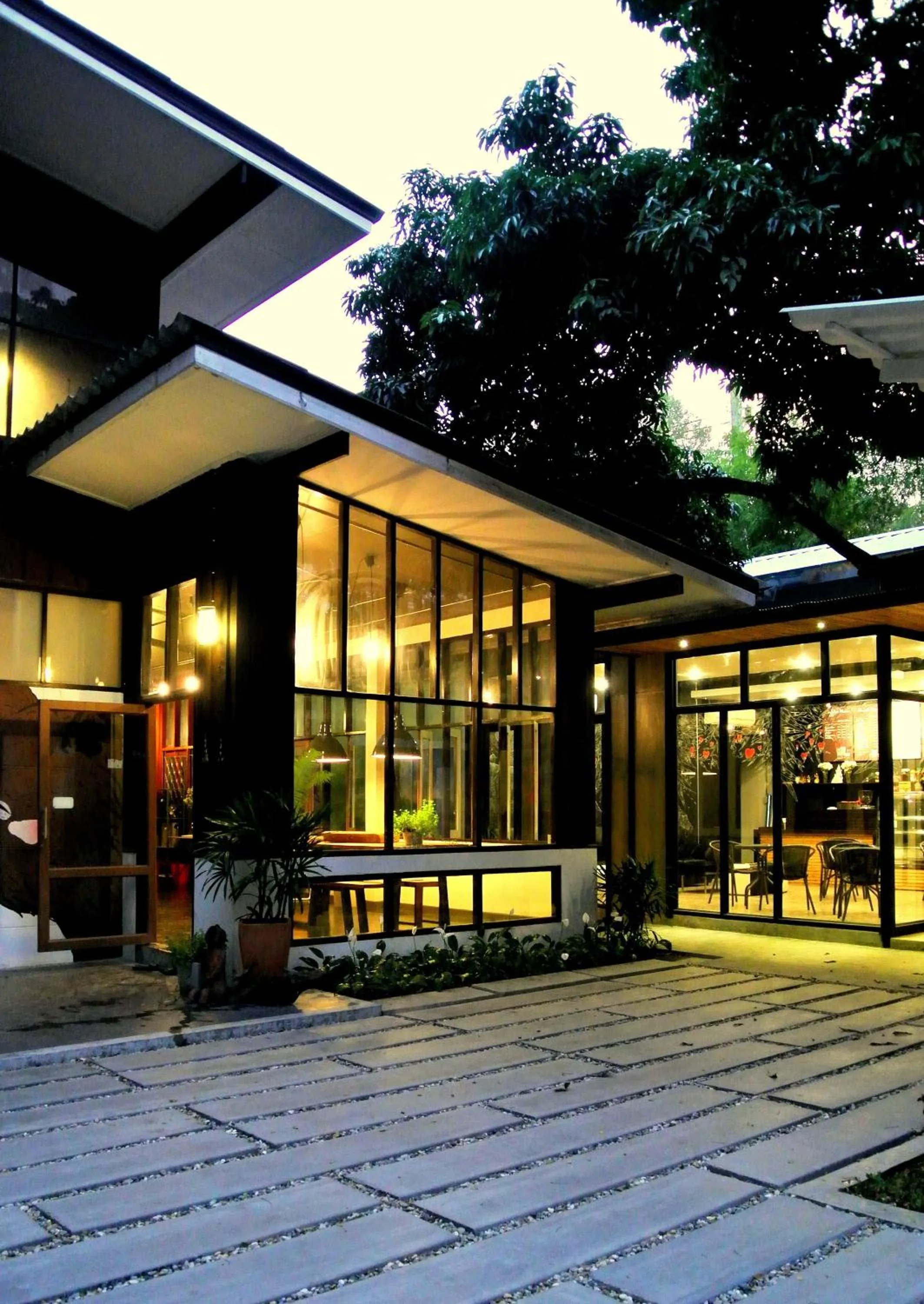 Facade/entrance in Chiang Mai D Hostel