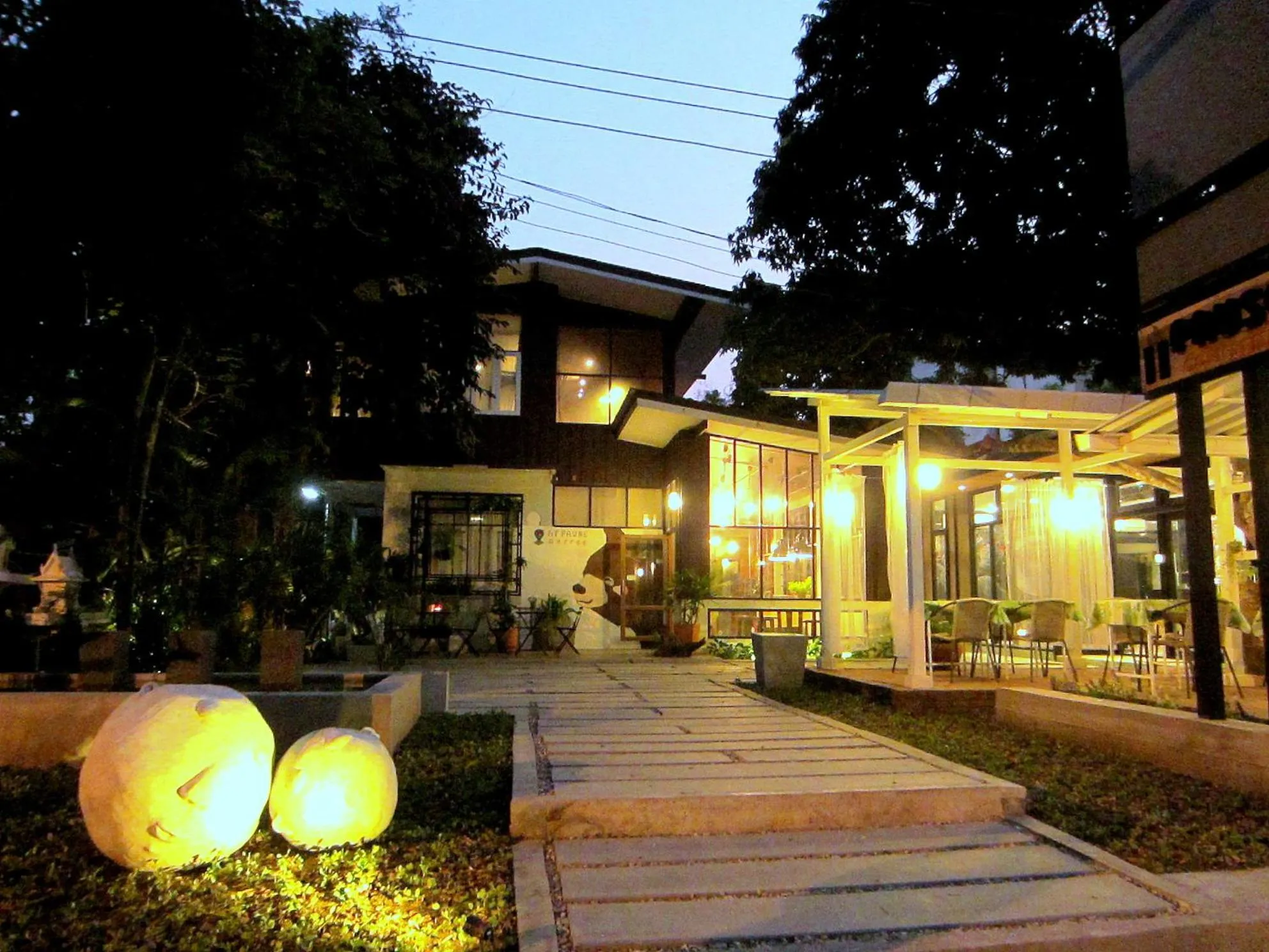 Facade/entrance in Chiang Mai D Hostel