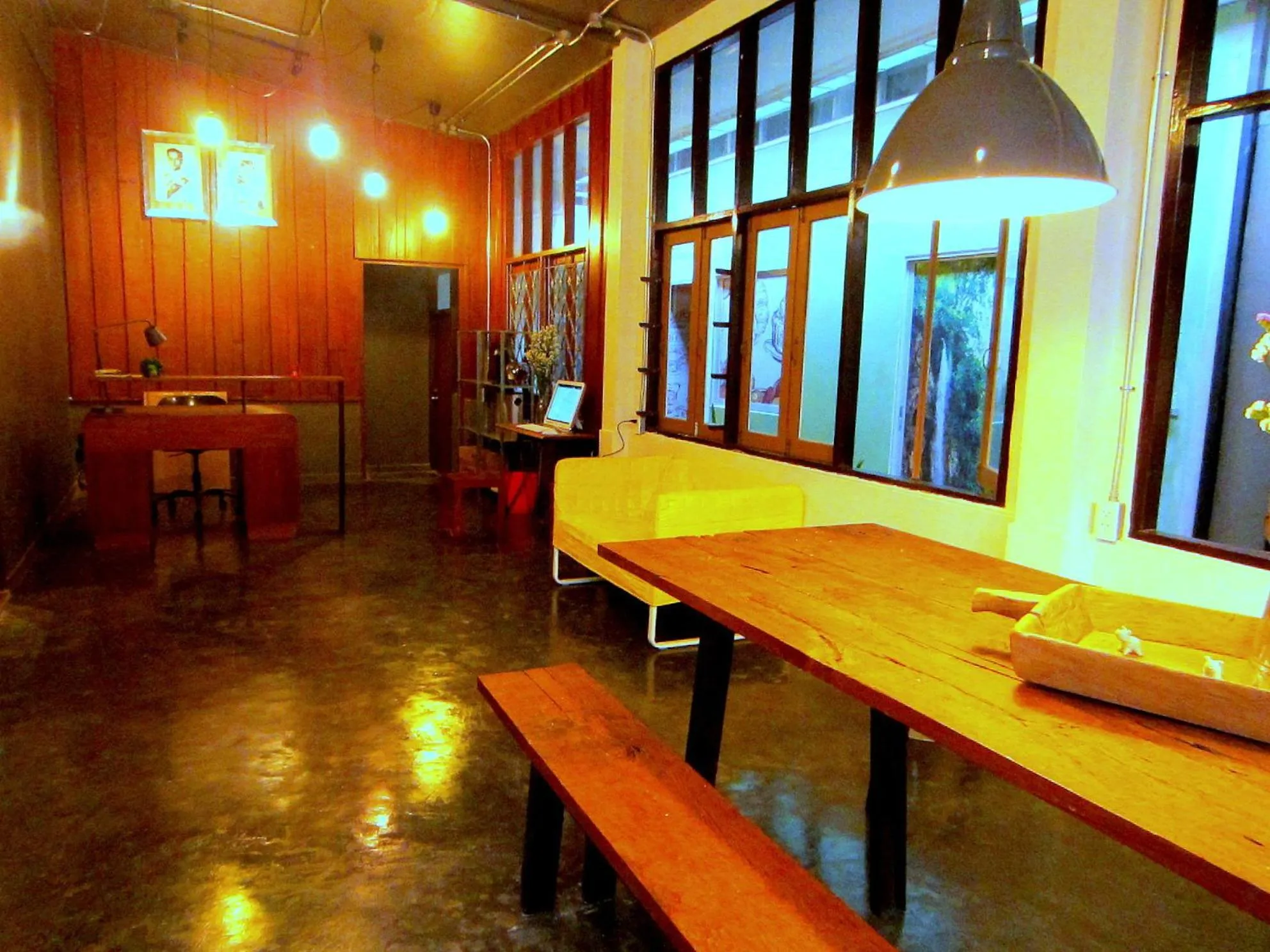 Lobby or reception in Chiang Mai D Hostel