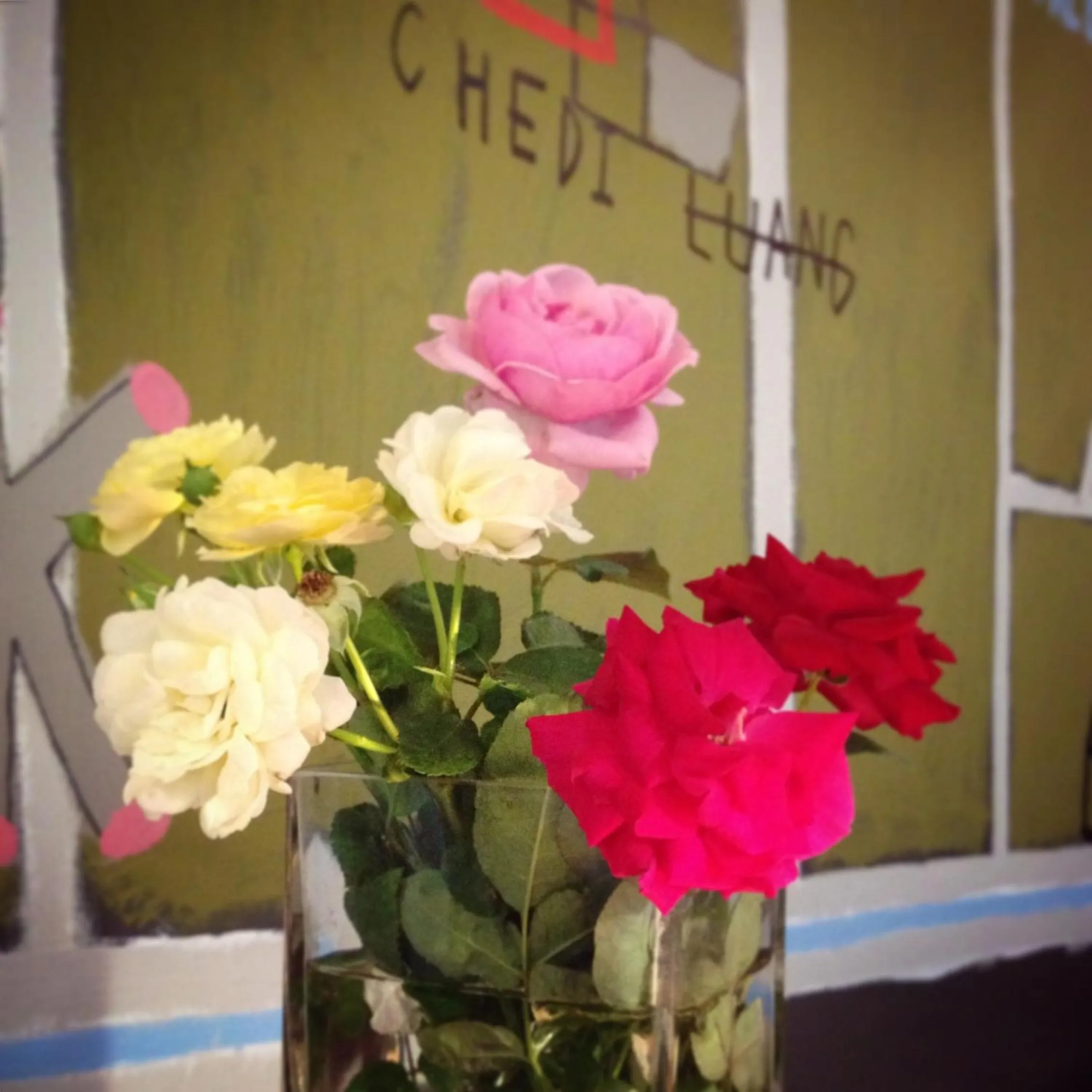 Decorative detail in Chiang Mai D Hostel