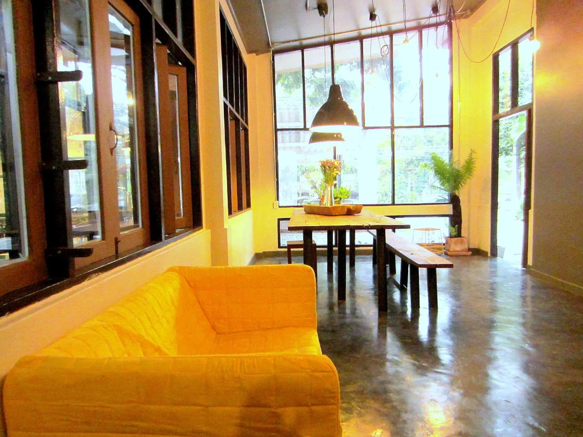 Lobby or reception in Chiang Mai D Hostel