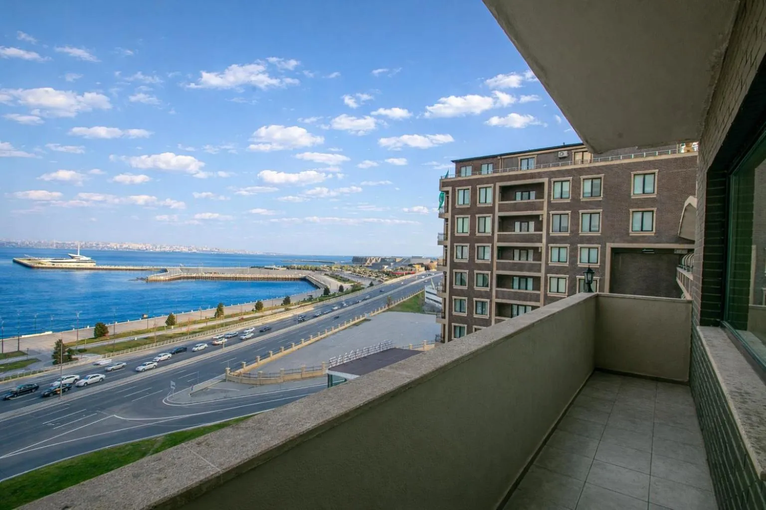 Sea view in Park Dedeman Baku