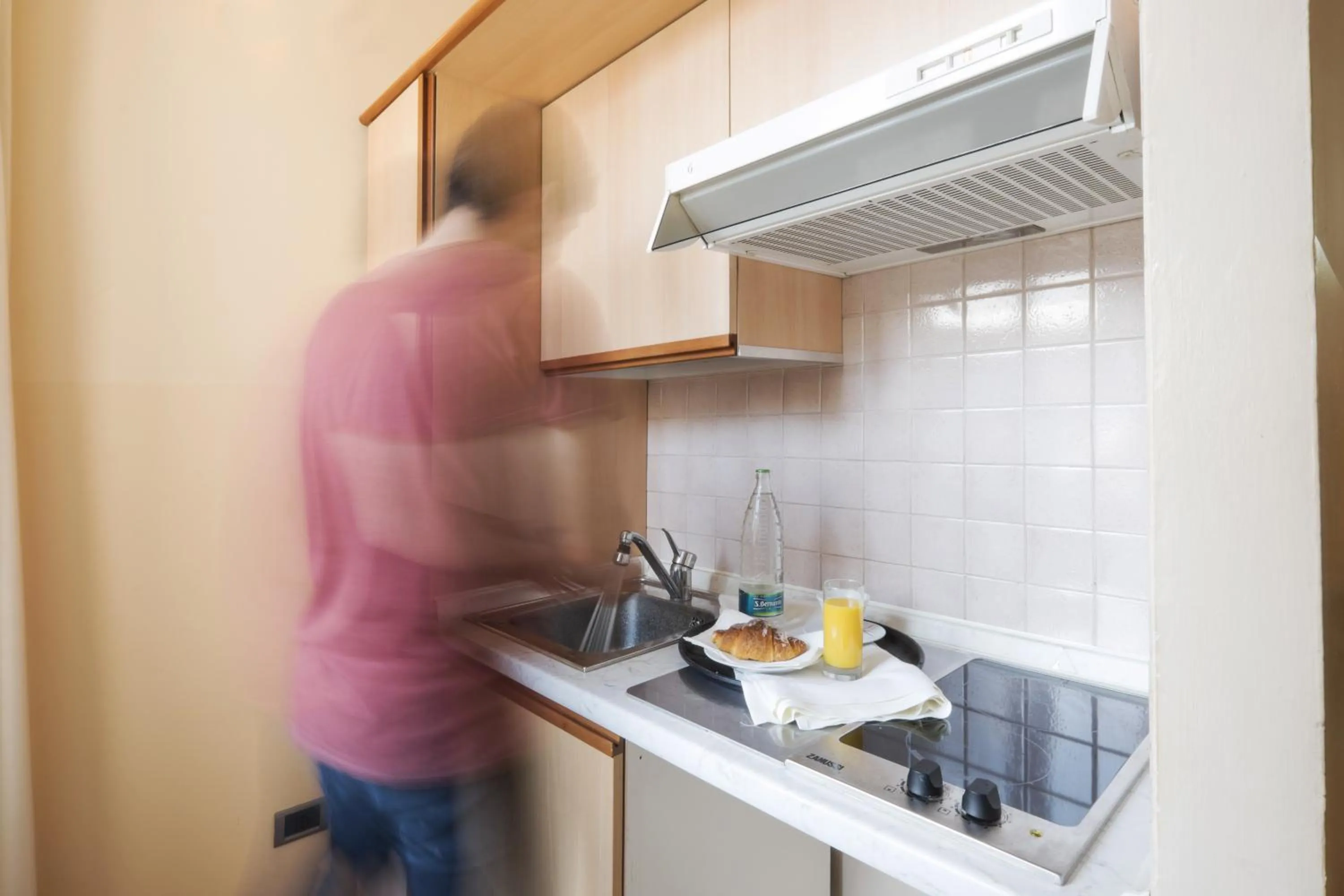 Kitchen or kitchenette in Residence XX Settembre