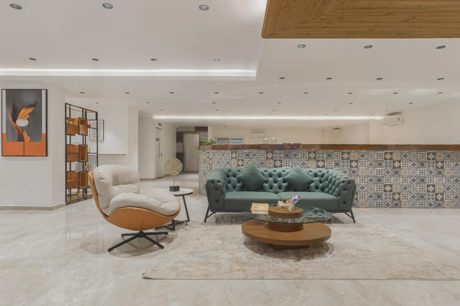 Lobby or reception in Akoya Business Hotel Whitefield