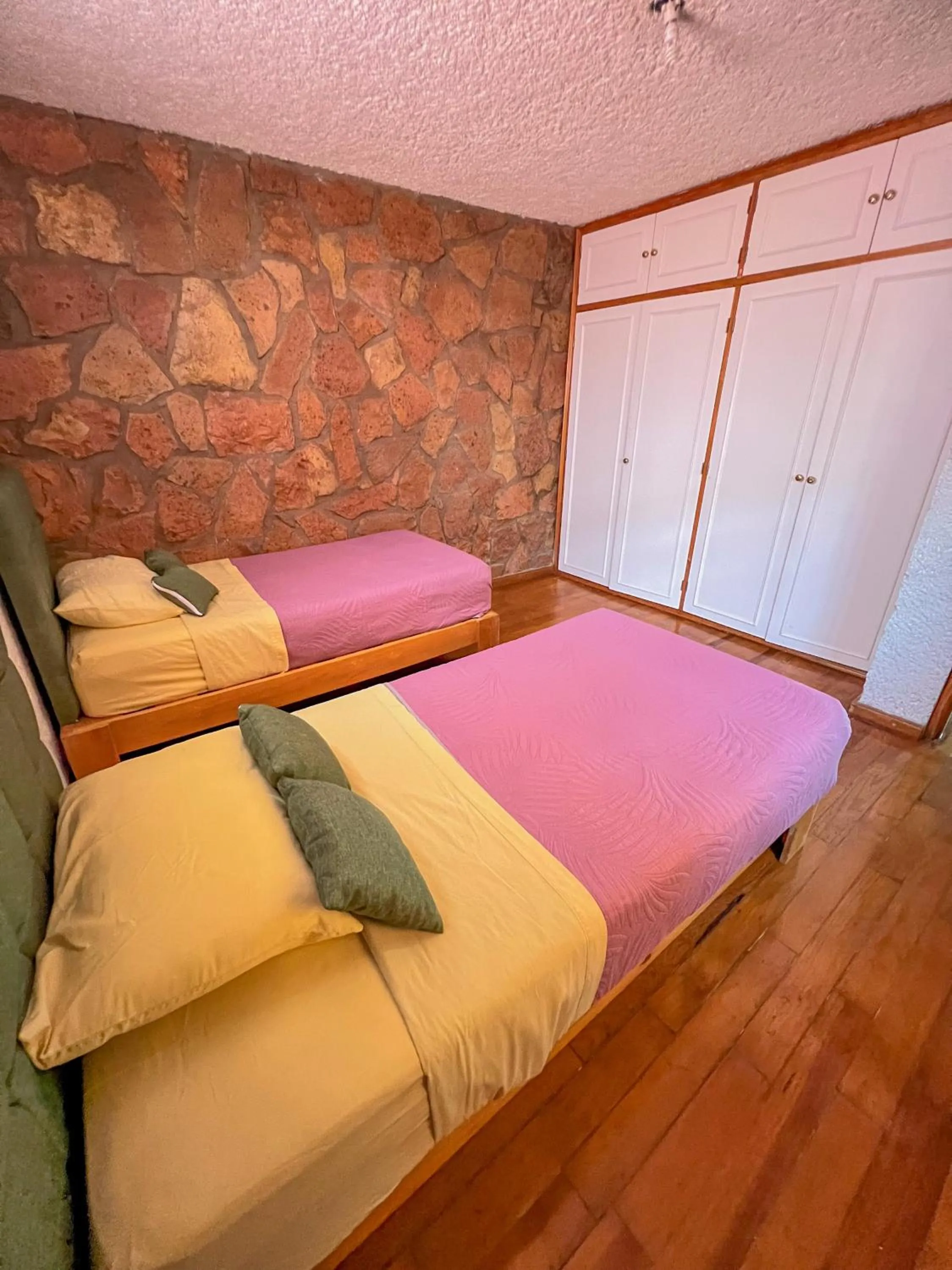 Bed in Hotel RJ Querétaro