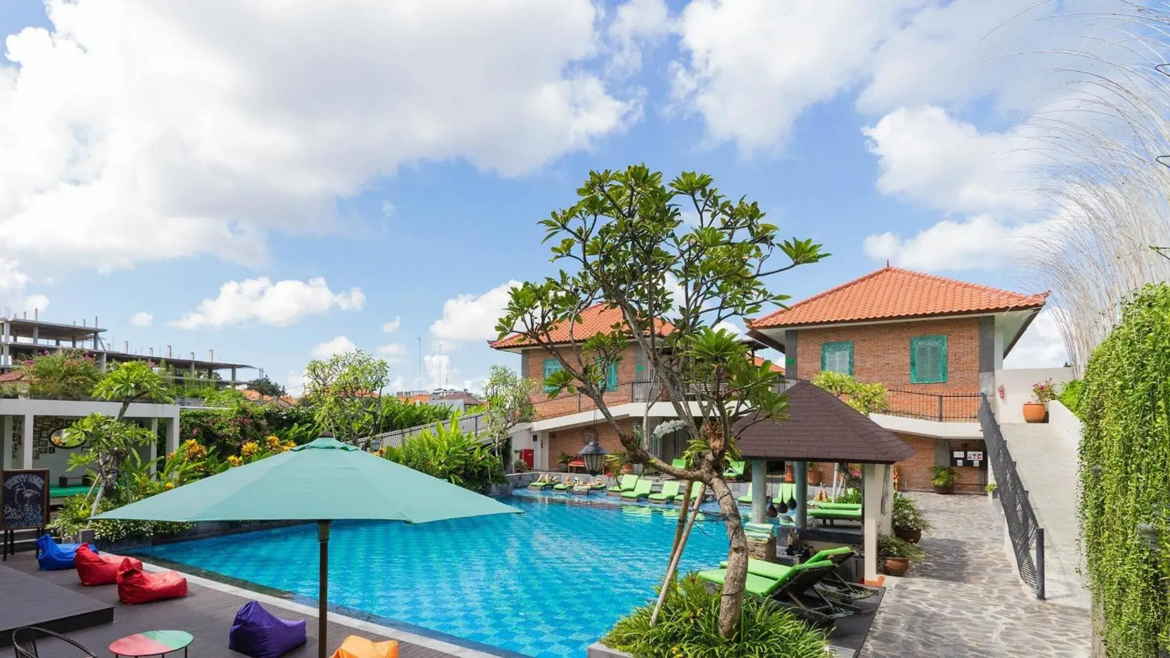 Pool view in SOLTERRA SEMINYAK Boutique Hotel & Spa Powered by Archipelago Pool view in SOLTERRA SEMINYAK Boutique Hotel & Spa Powered by Archipelago