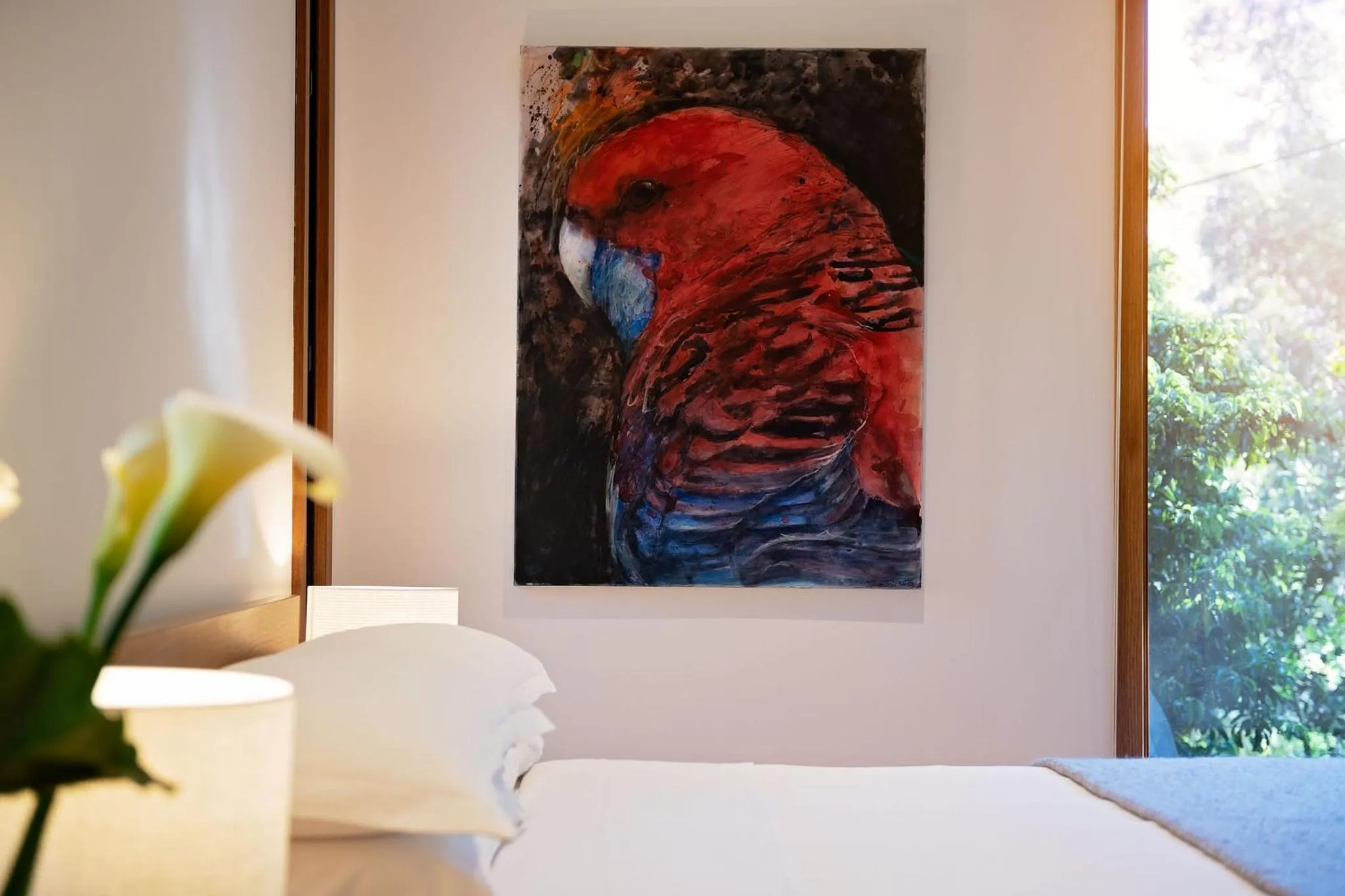 Bed in Cladich Pavilions Bed and Breakfast