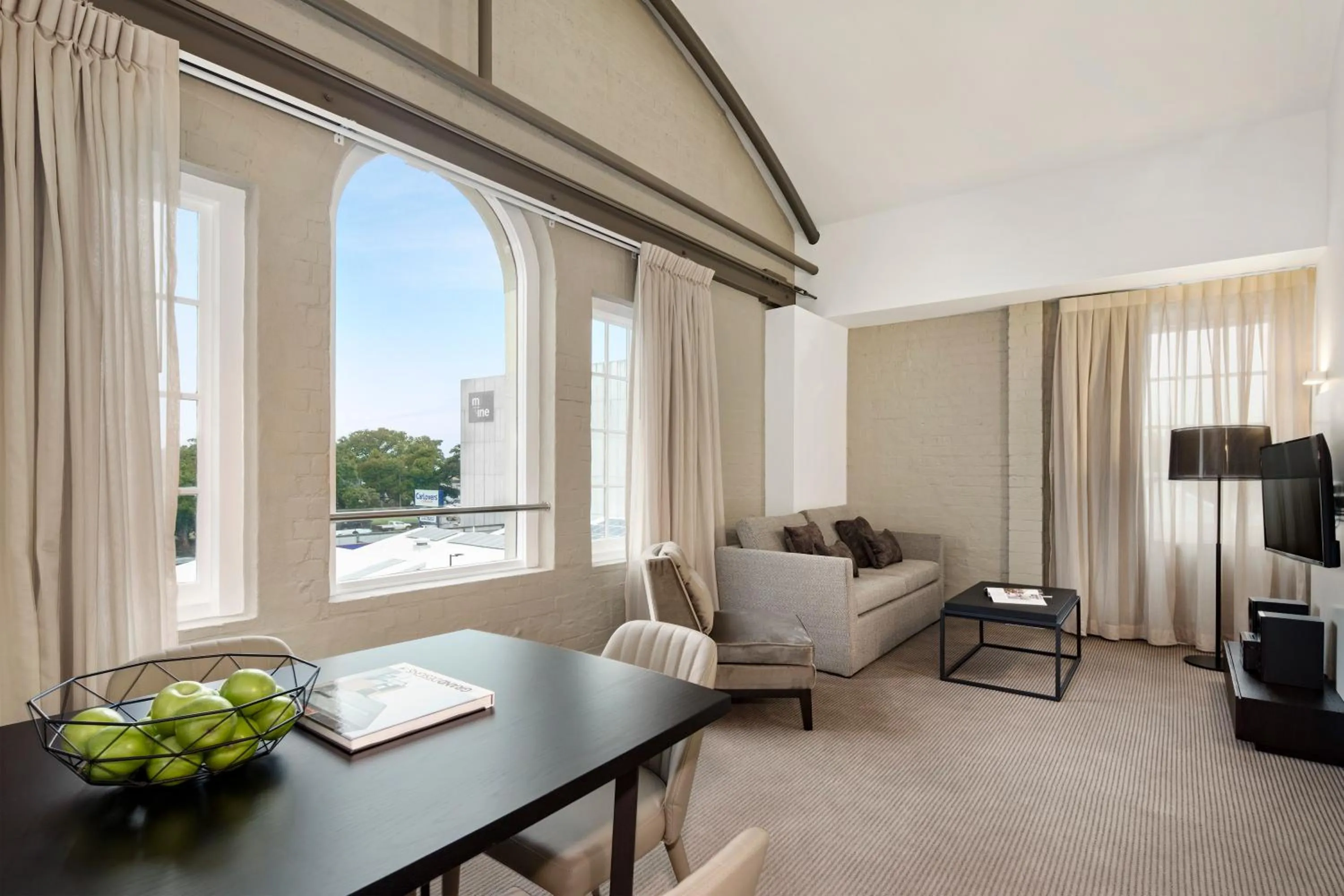 Living room in Quest Newcastle West