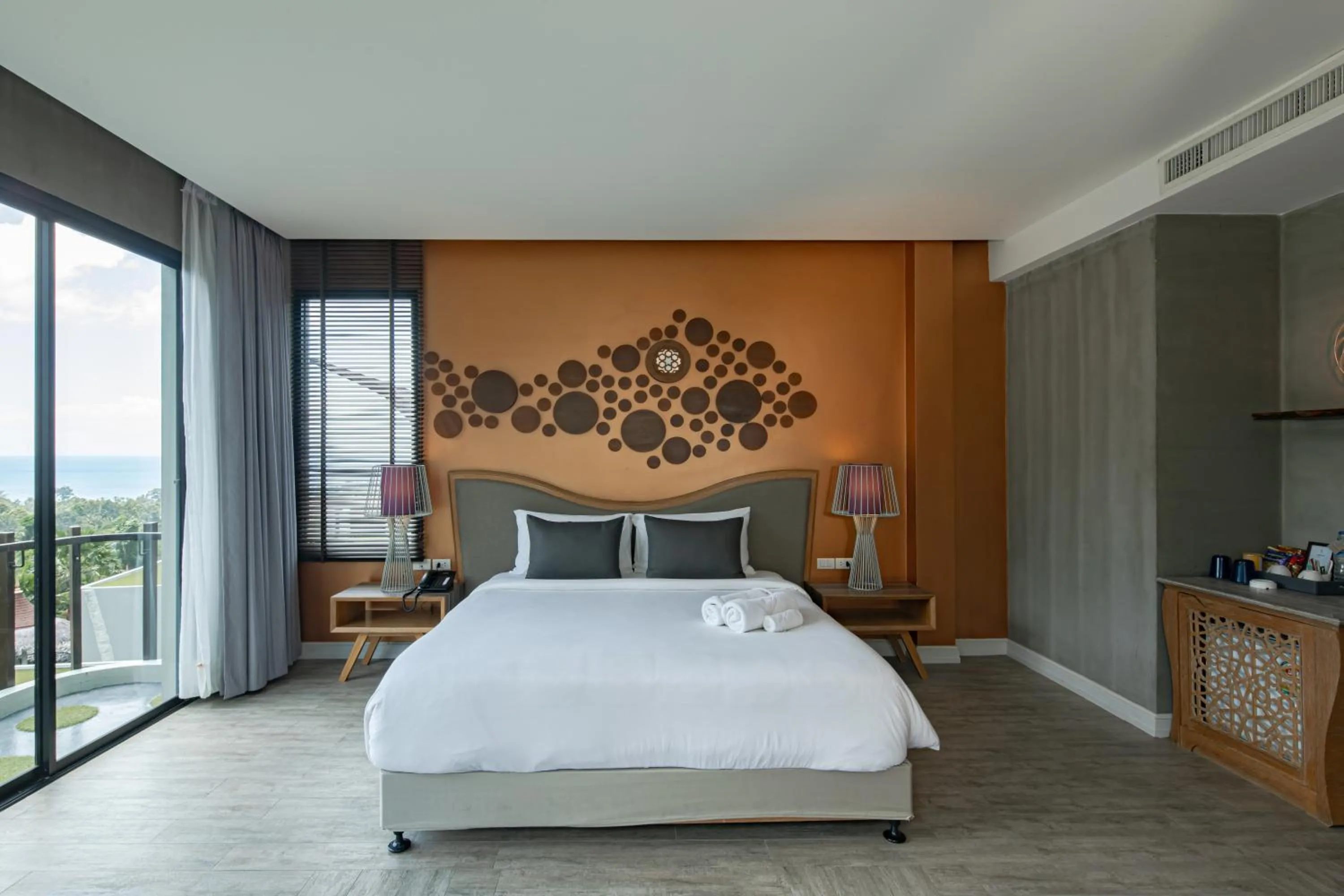 Bed in The Tarna Resort, Koh Tao