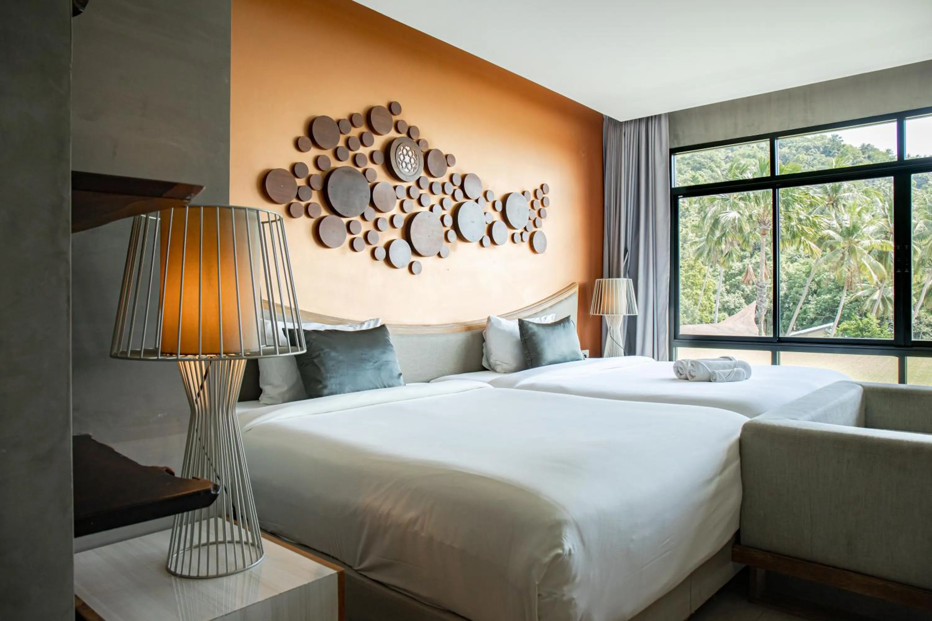 Bed in The Tarna Resort, Koh Tao