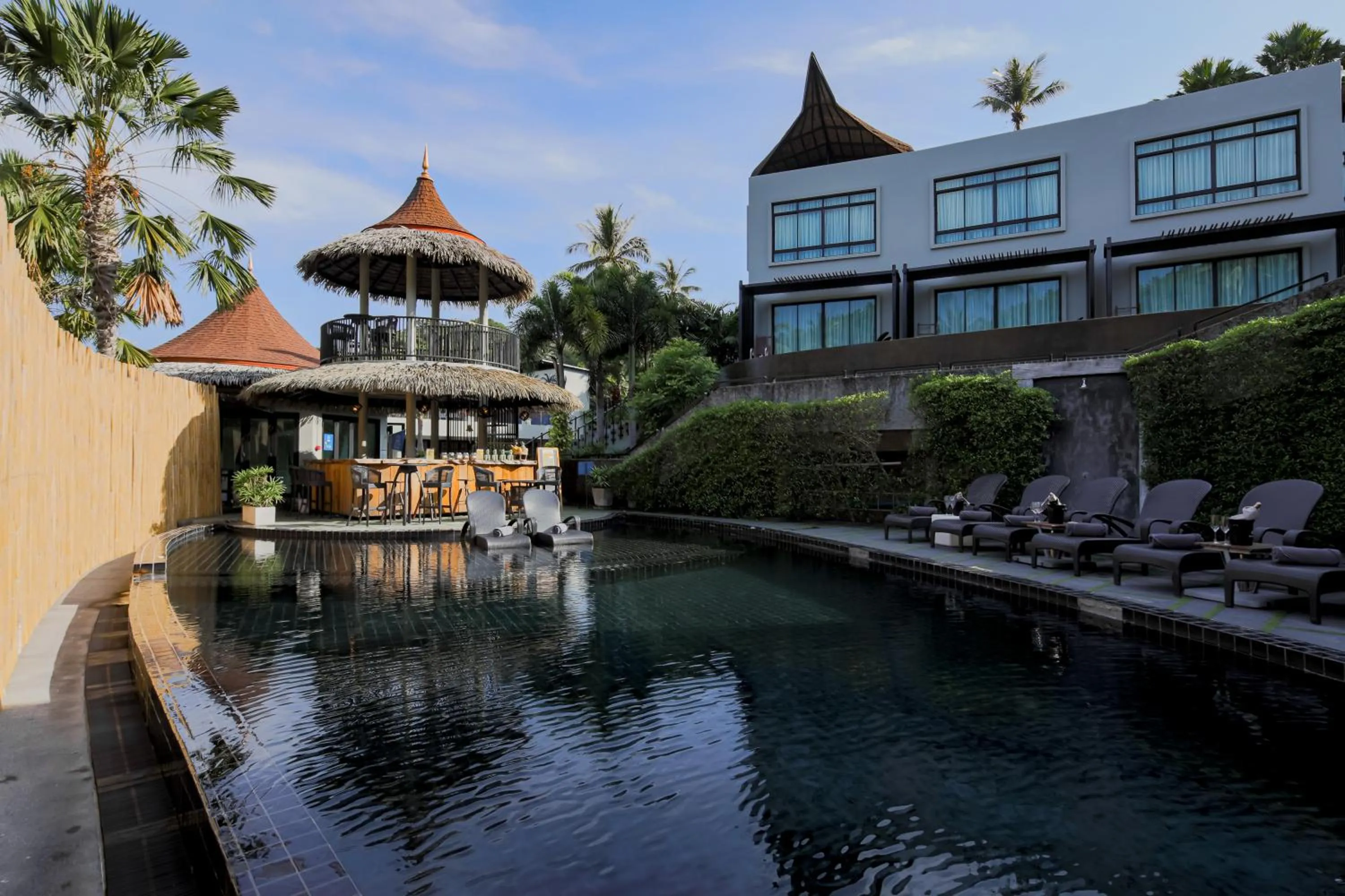 Lounge or bar in The Tarna Resort, Koh Tao