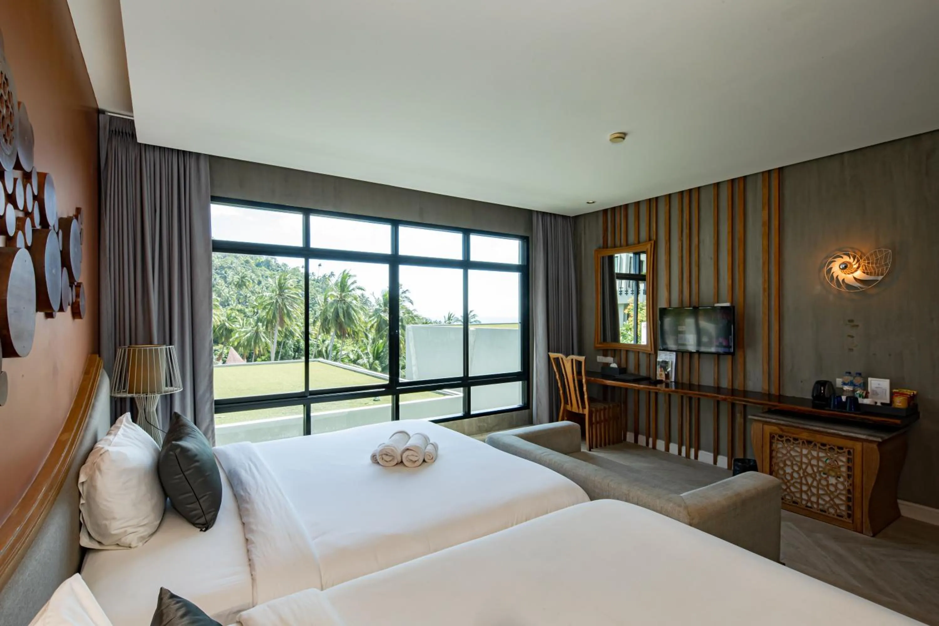 Bed in The Tarna Resort, Koh Tao