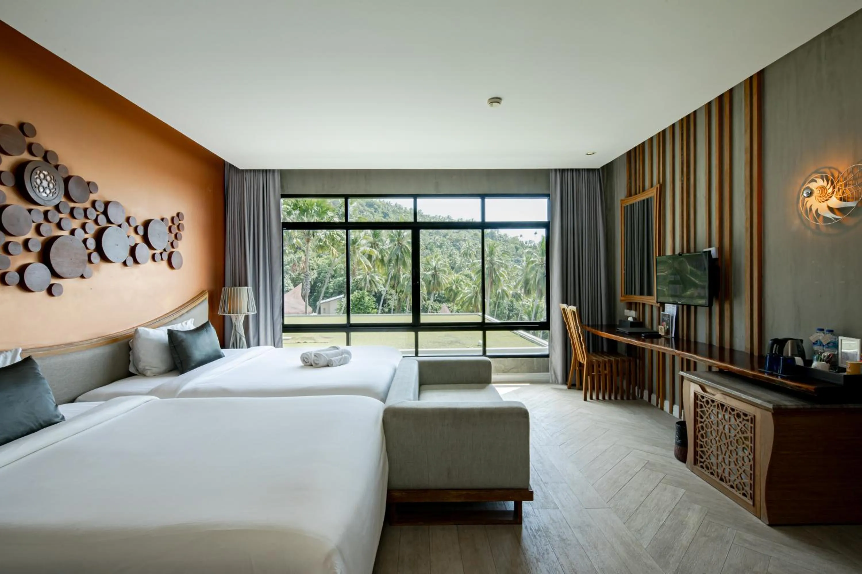 Bed in The Tarna Resort, Koh Tao