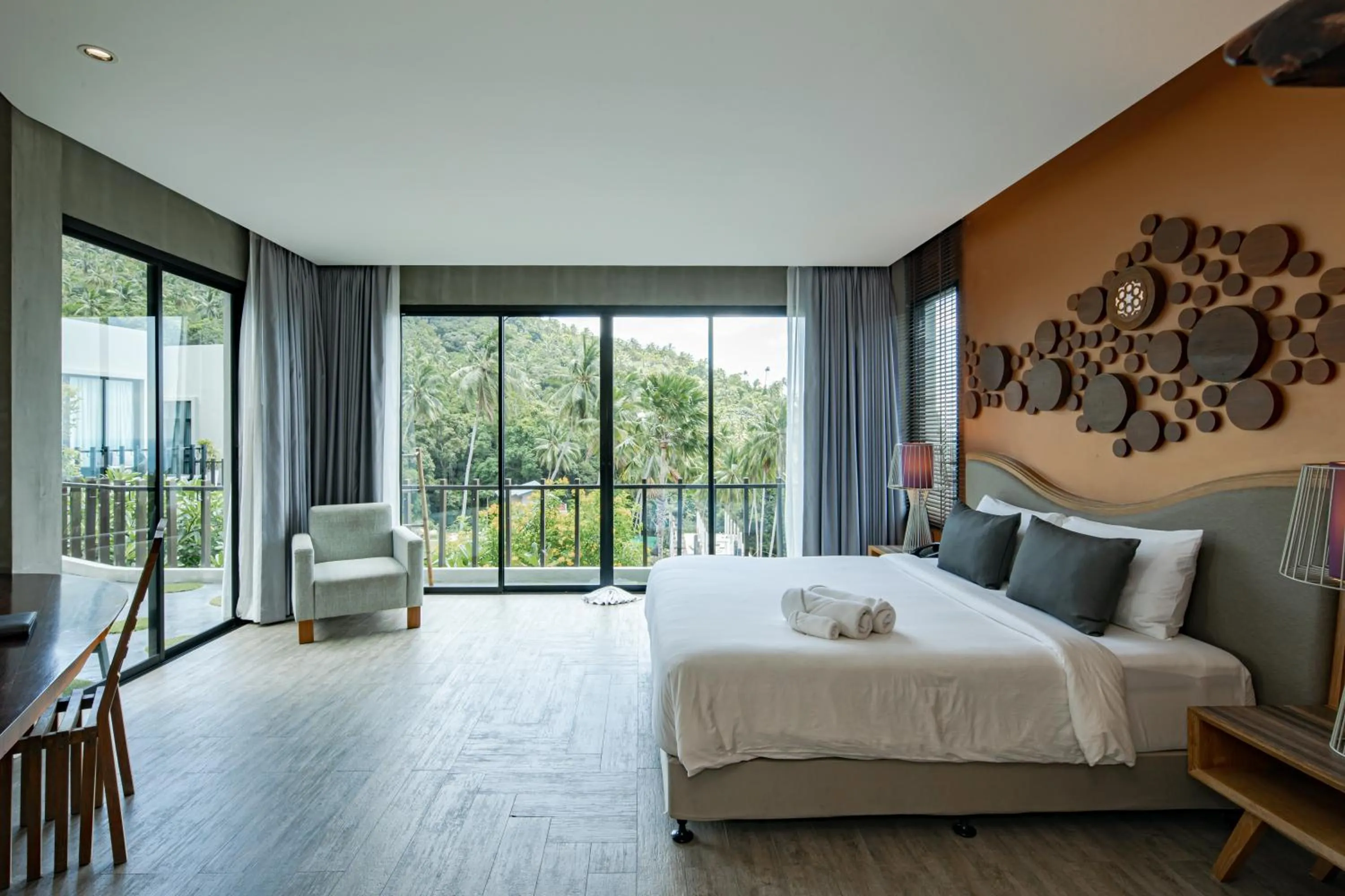 Bed in The Tarna Resort, Koh Tao