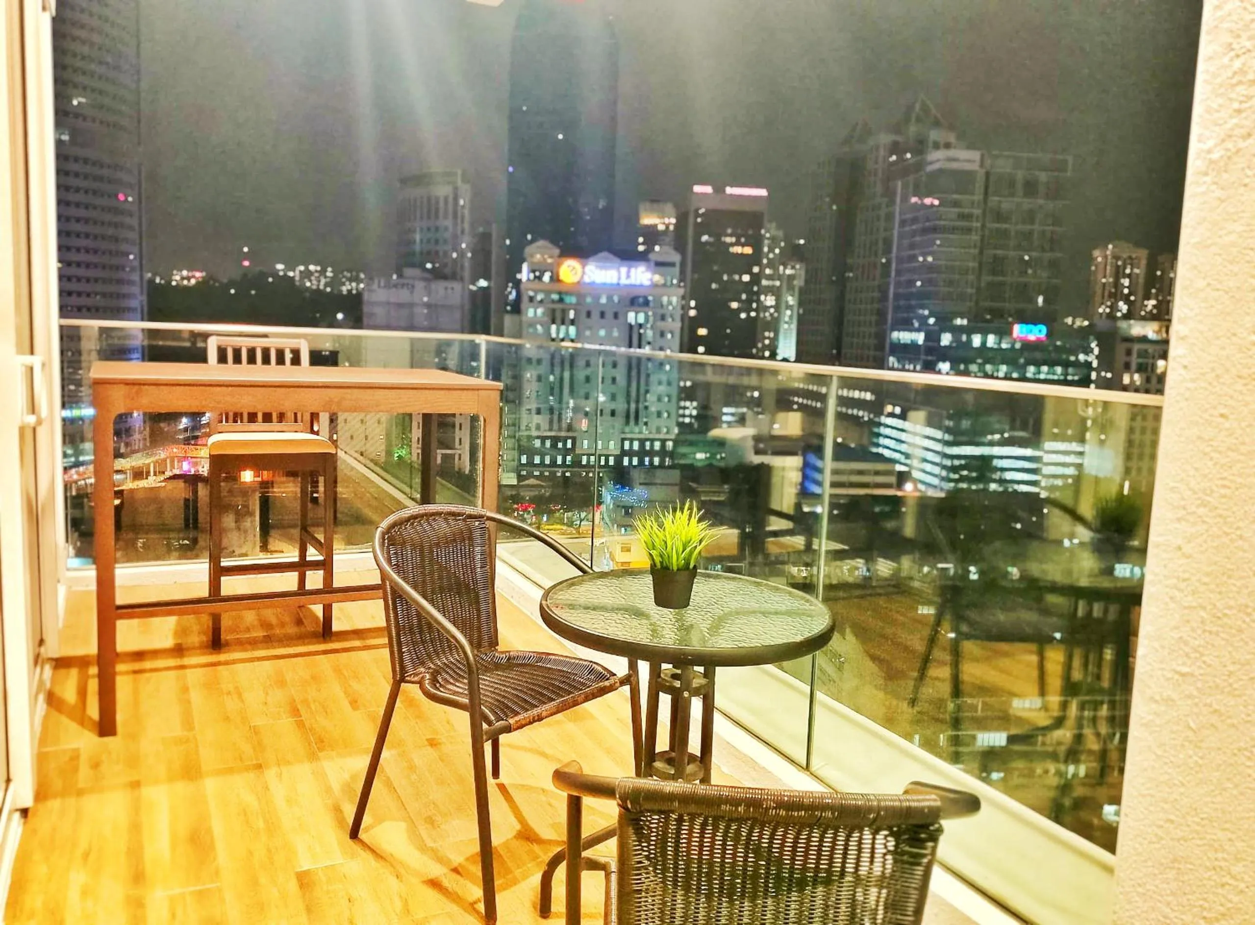 Patio in Lila Suites Quill Residence KLCC