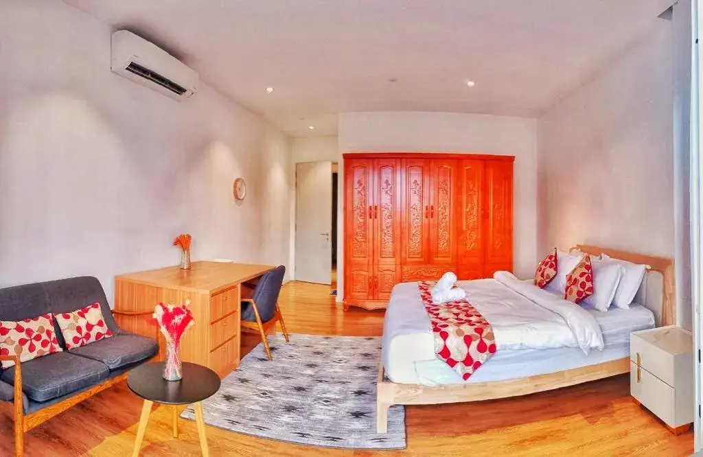 Two-Bedroom Deluxe Apartment with Balcony in Lila Suites Quill Residence KLCC Two-Bedroom Deluxe Apartment with Balcony in Lila Suites Quill Residence KLCC