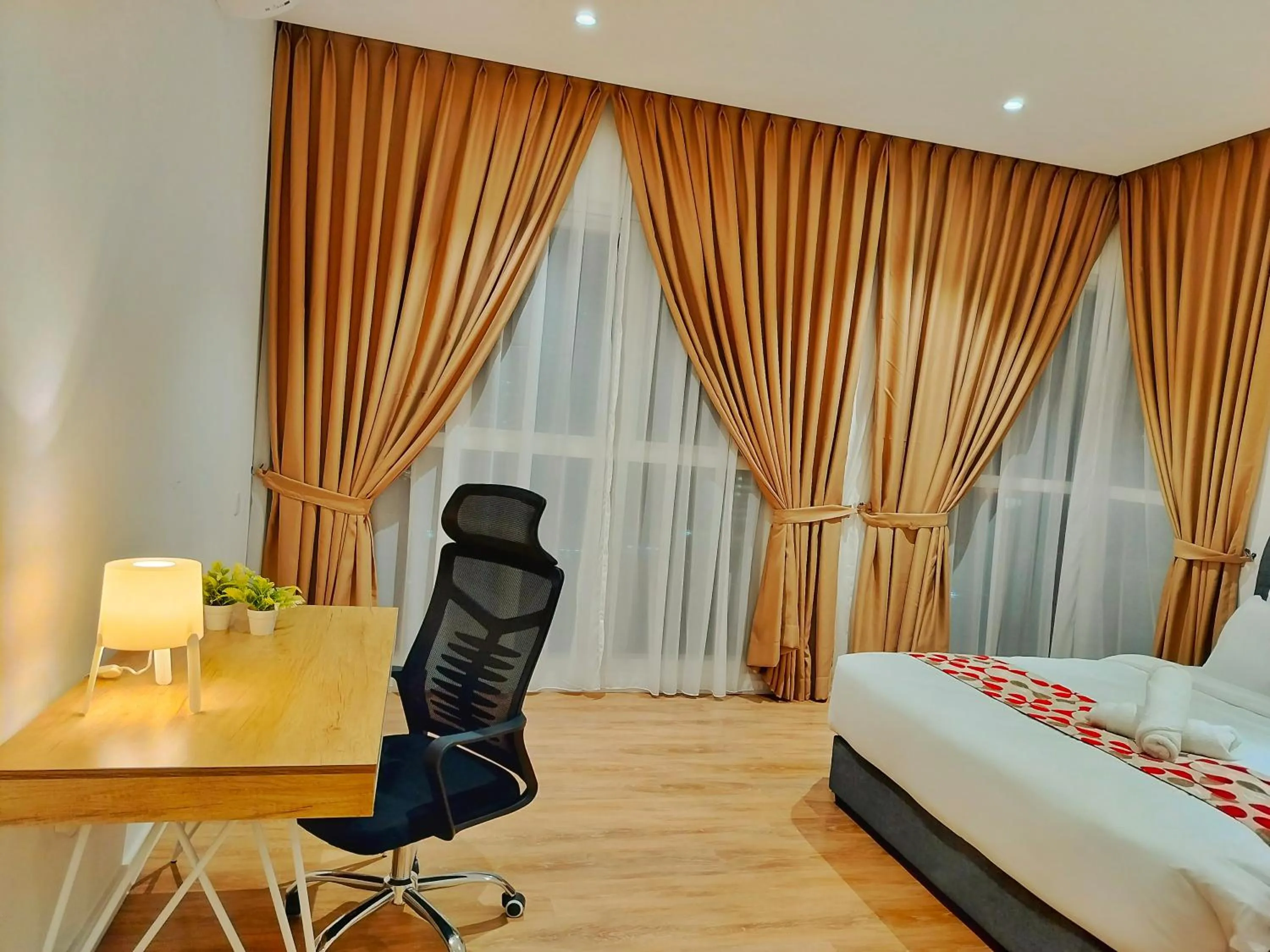 Bed in Lila Suites Quill Residence KLCC