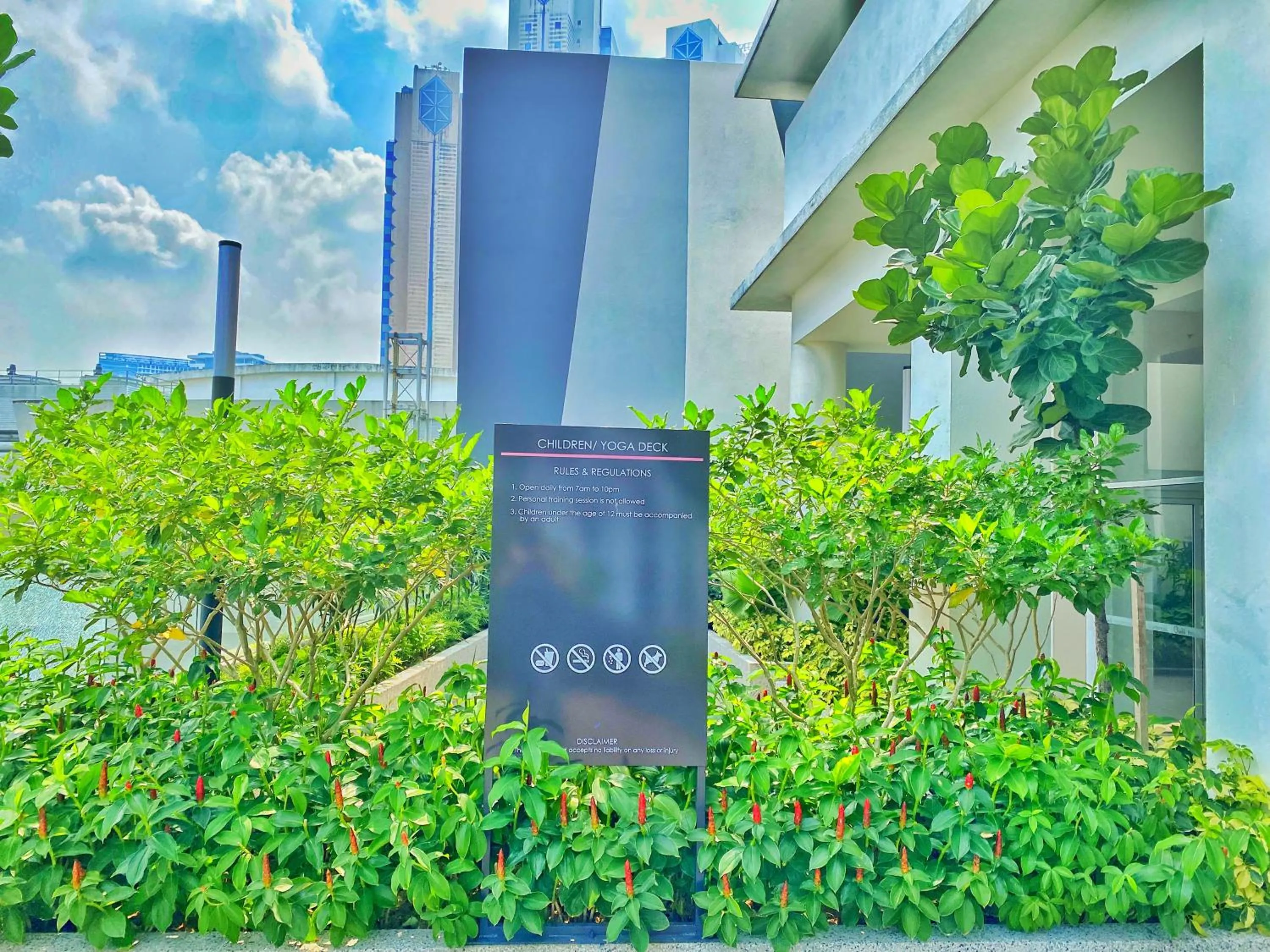 Garden in Lila Suites Quill Residence KLCC