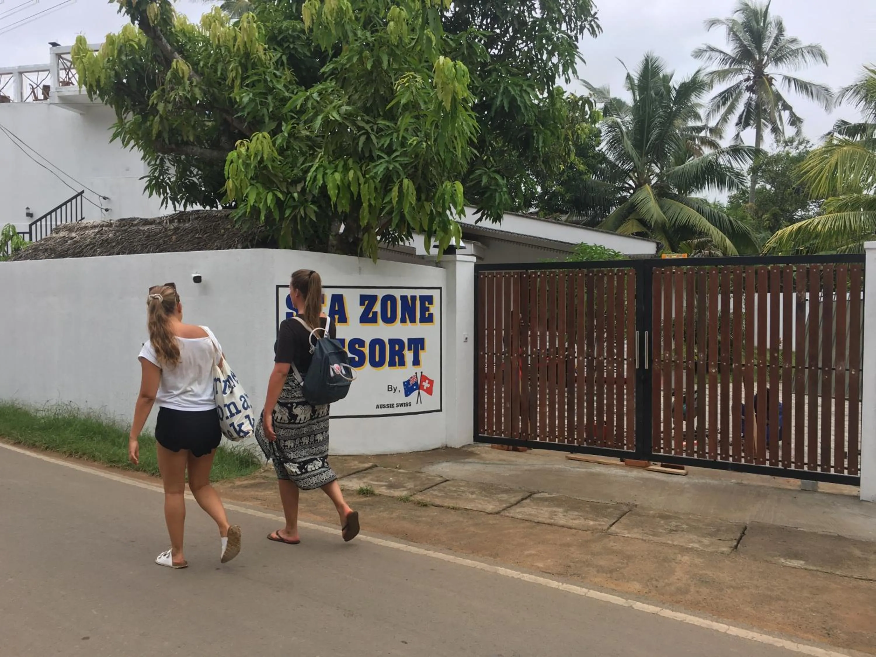 People in Sea Zone Resort