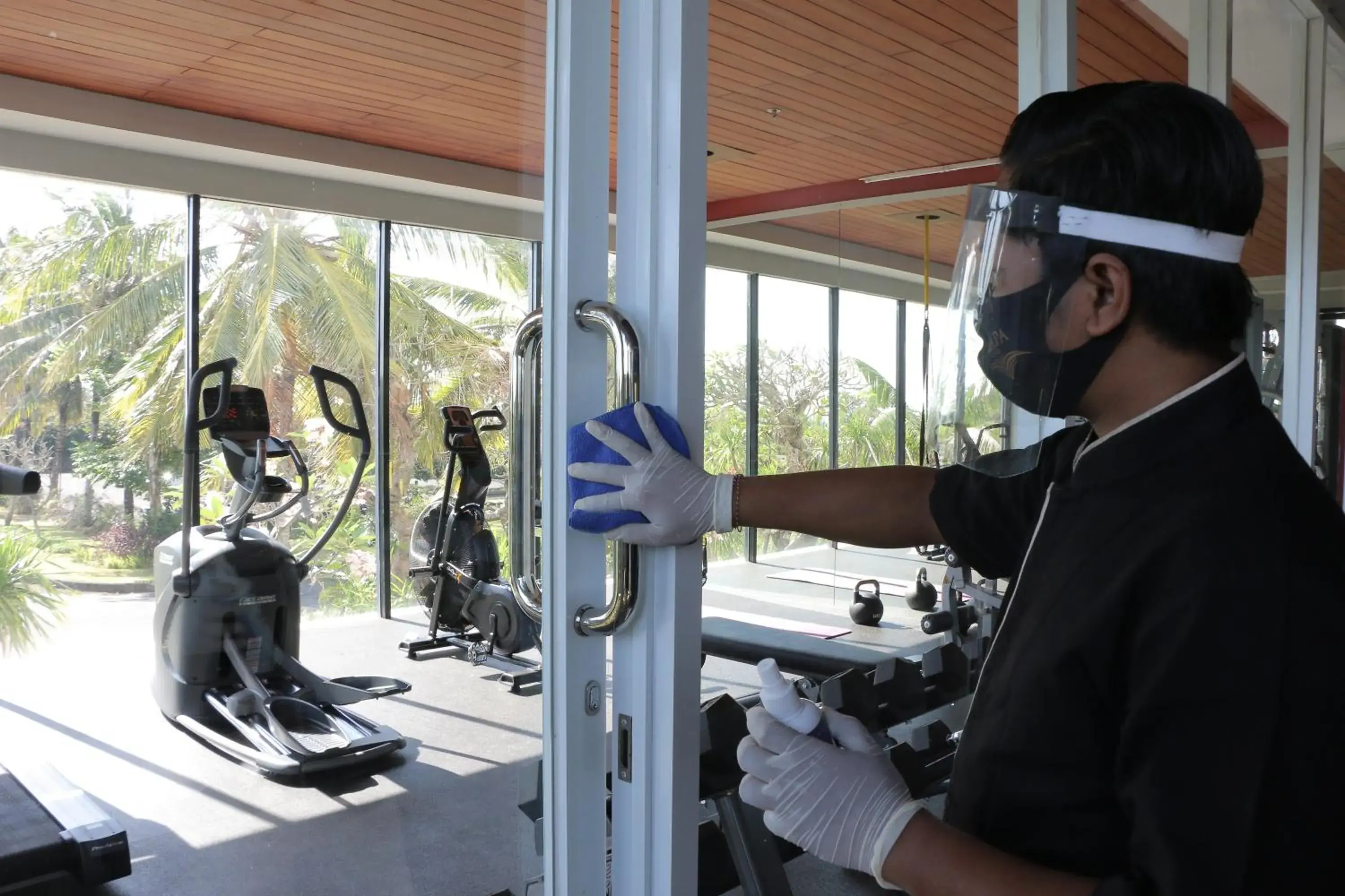 Fitness centre/facilities in Klapa Resort Fitness centre/facilities in Klapa Resort