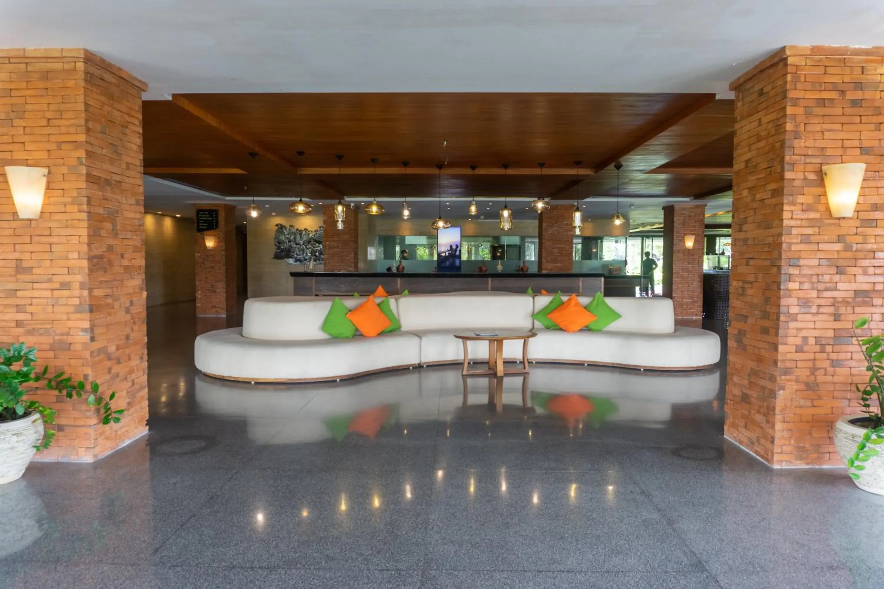 Lobby or reception in Klapa Resort Lobby or reception in Klapa Resort