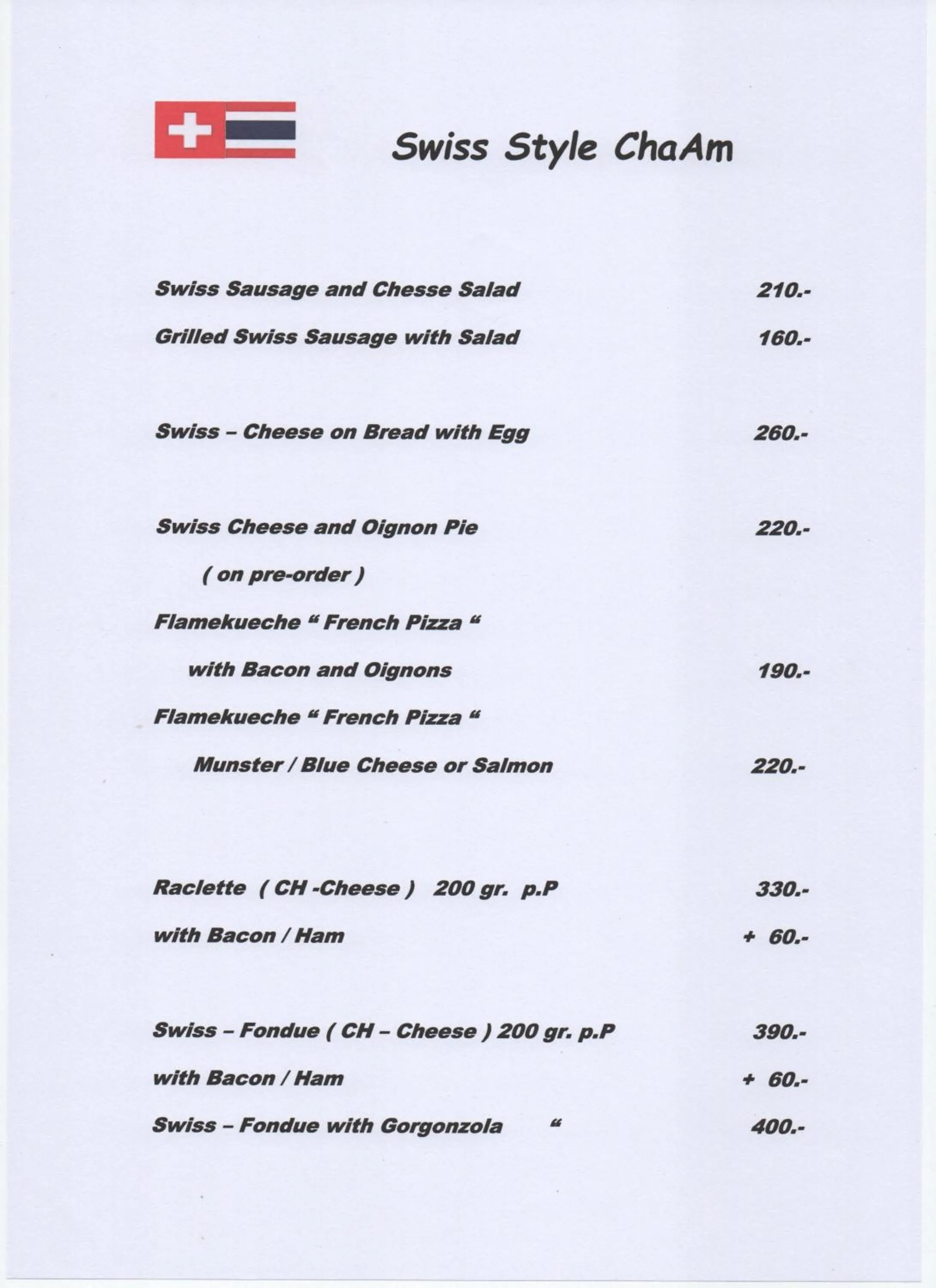 Swiss Style Guesthouse