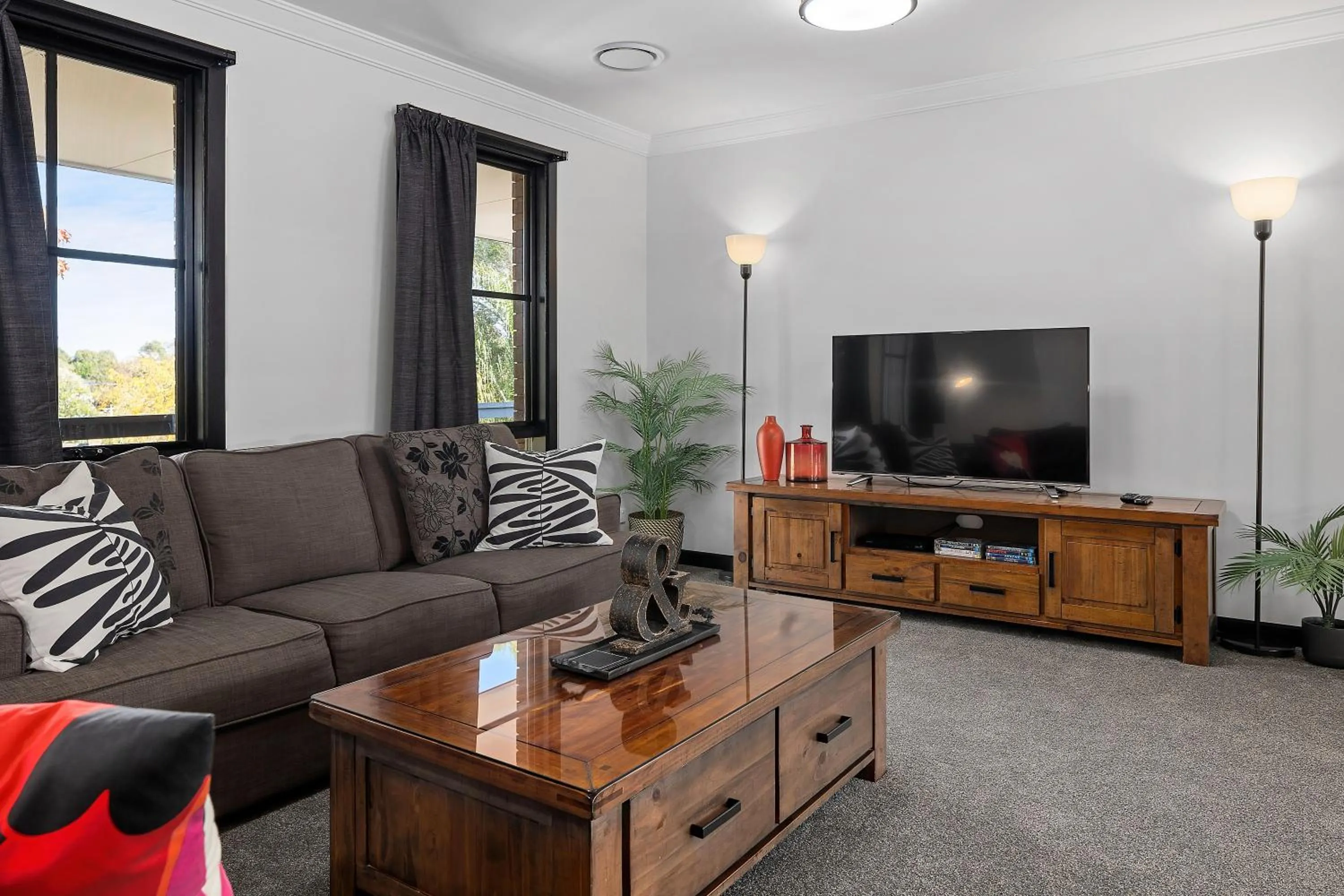 Living room in Yarra Gables