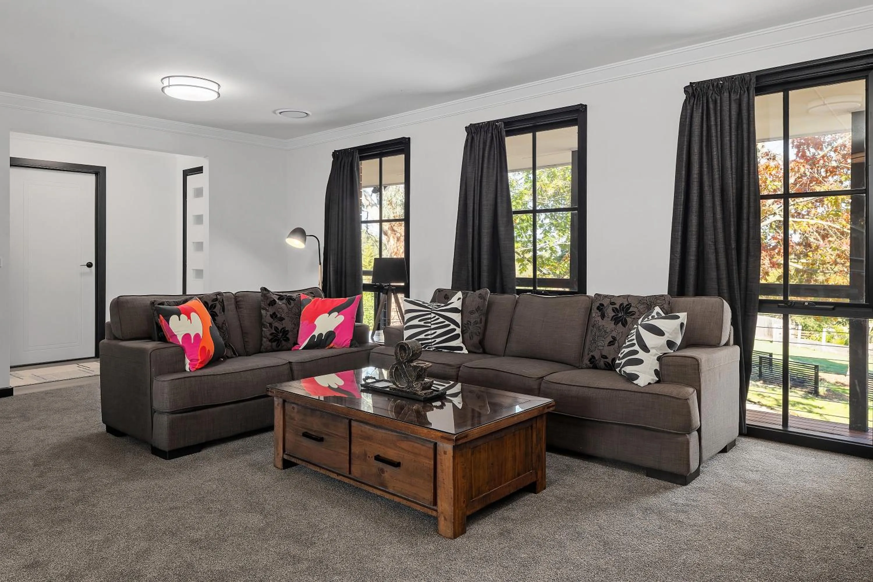 Living room in Yarra Gables