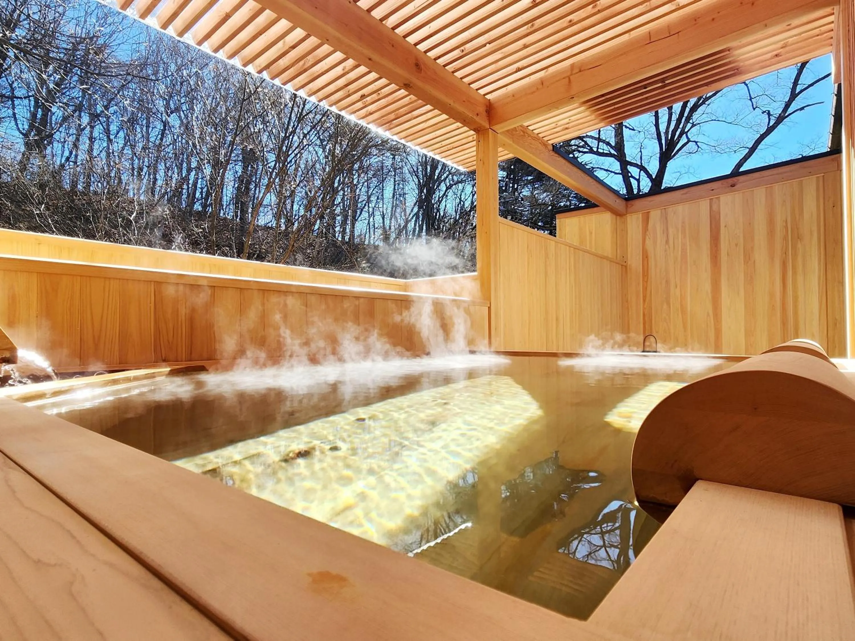 Open Air Bath in Kose Onsen