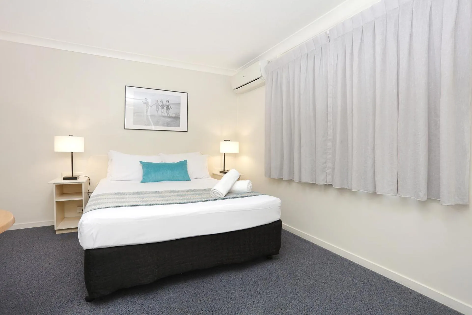 Bed in Southport Motel & Apartments