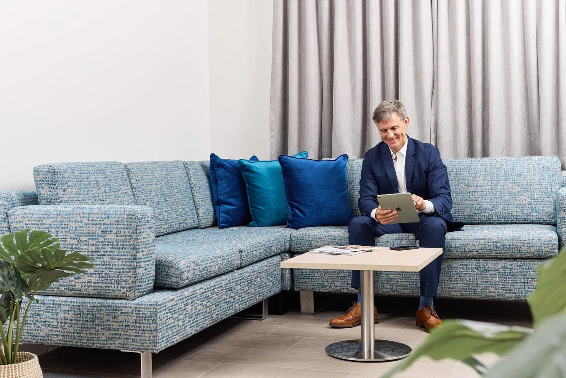 Living room in Southport Motel & Apartments