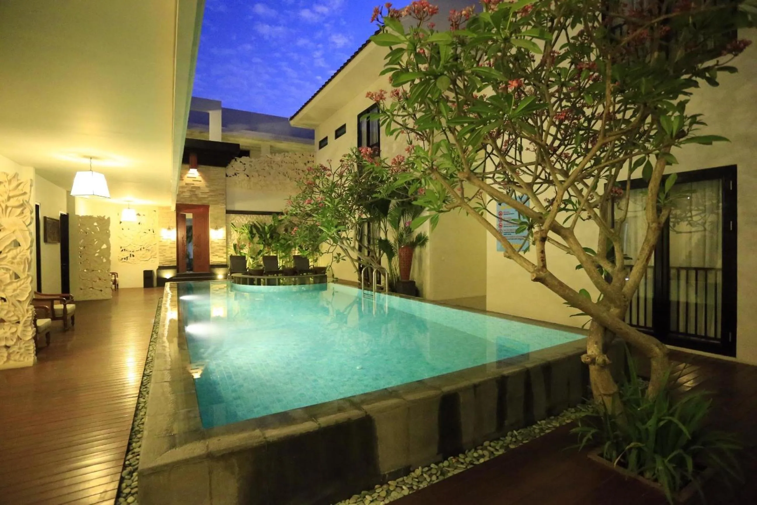 Swimming pool in Bali Sunset Villa
