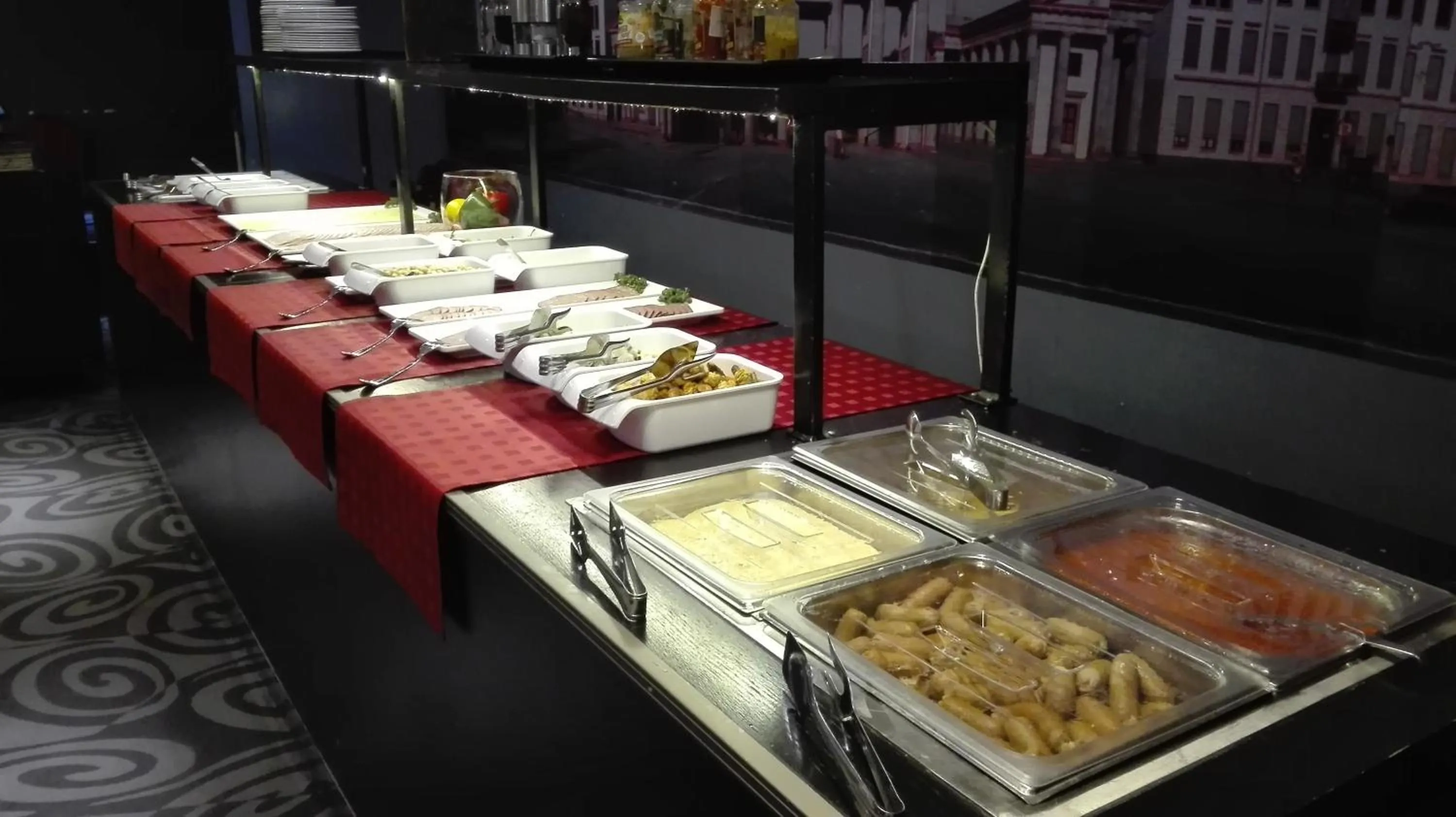 Buffet breakfast in Rotermanni Guest Apartments