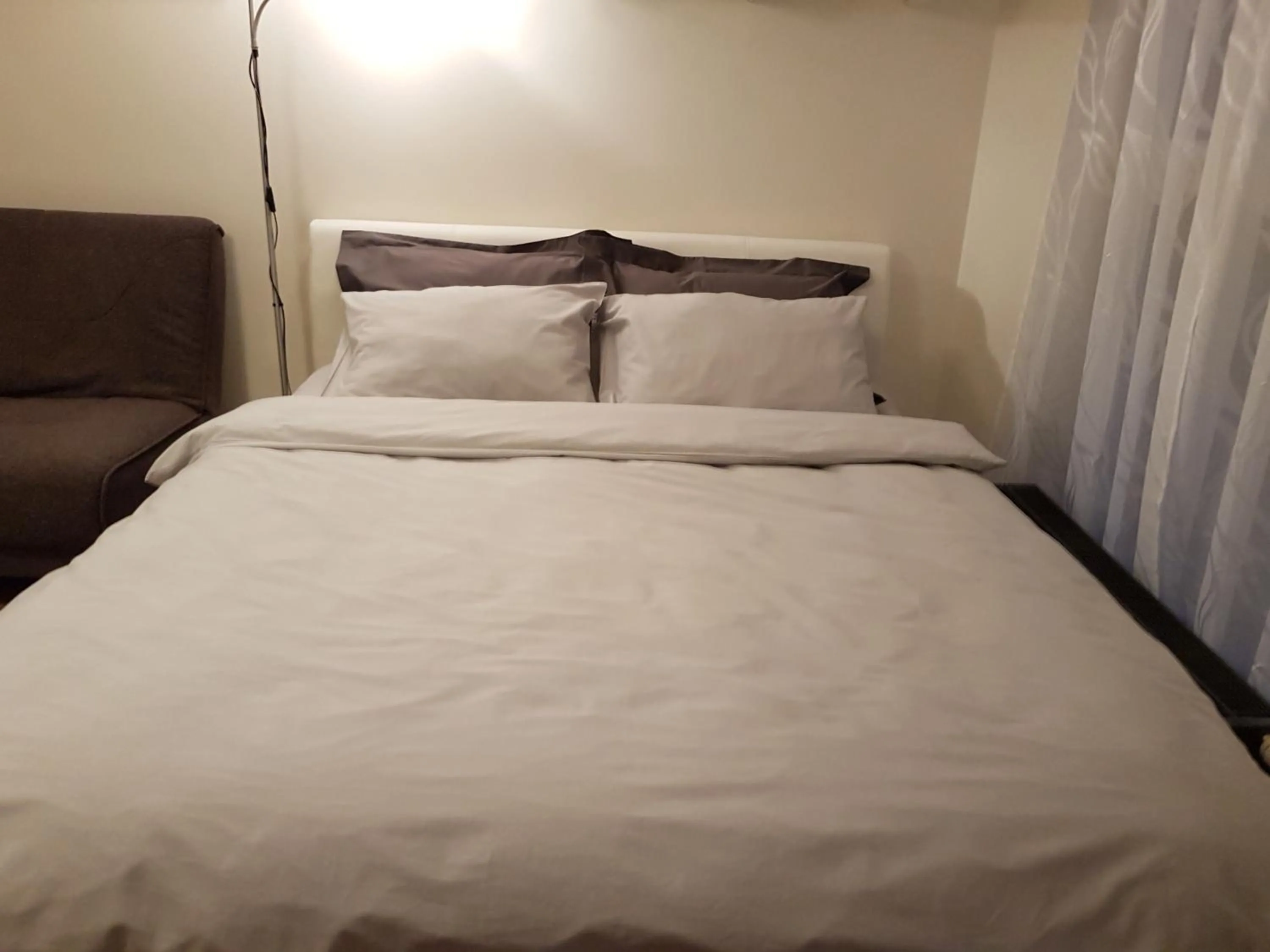 Bed in Rotermanni Guest Apartments