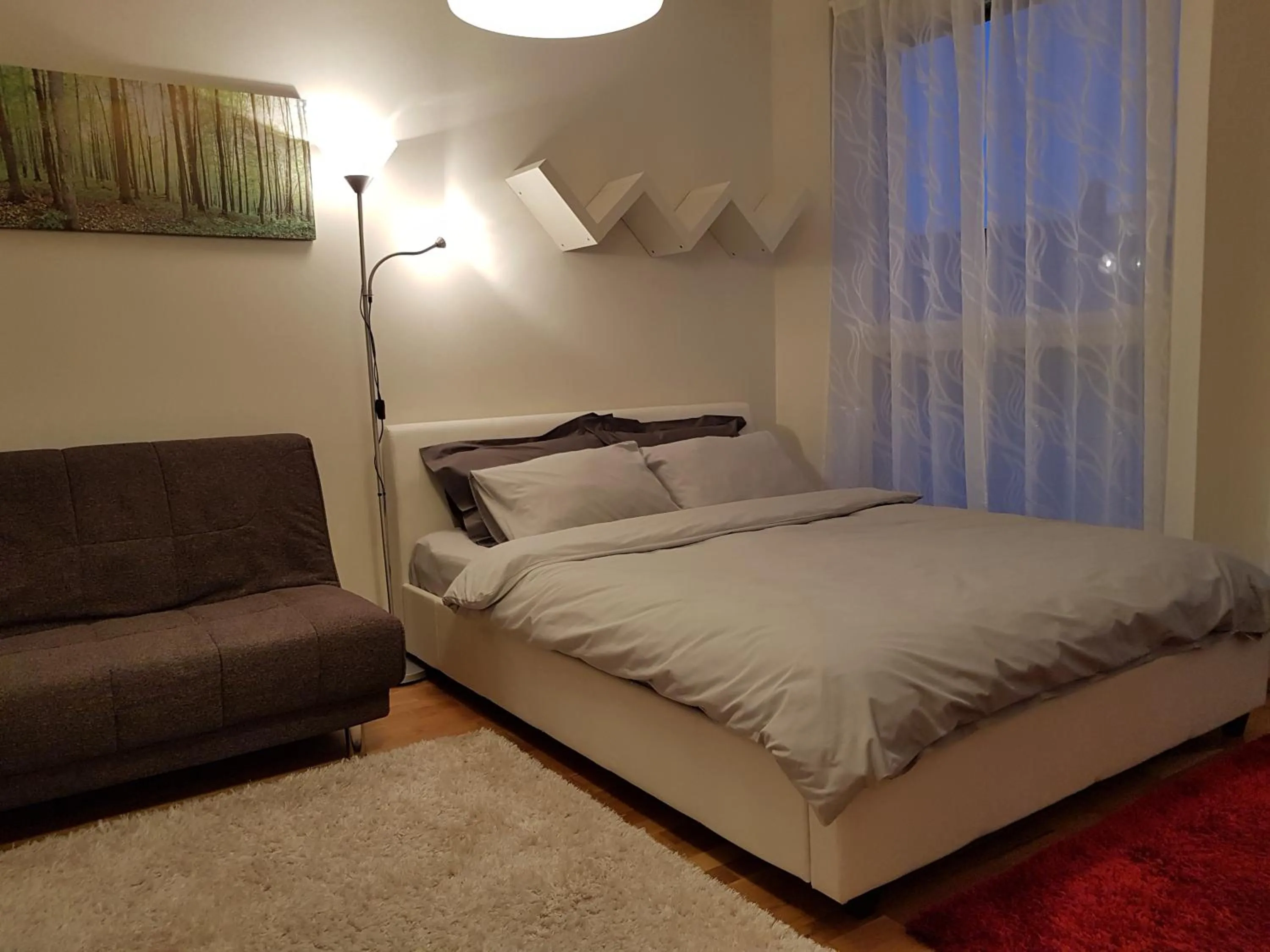 Bed in Rotermanni Guest Apartments